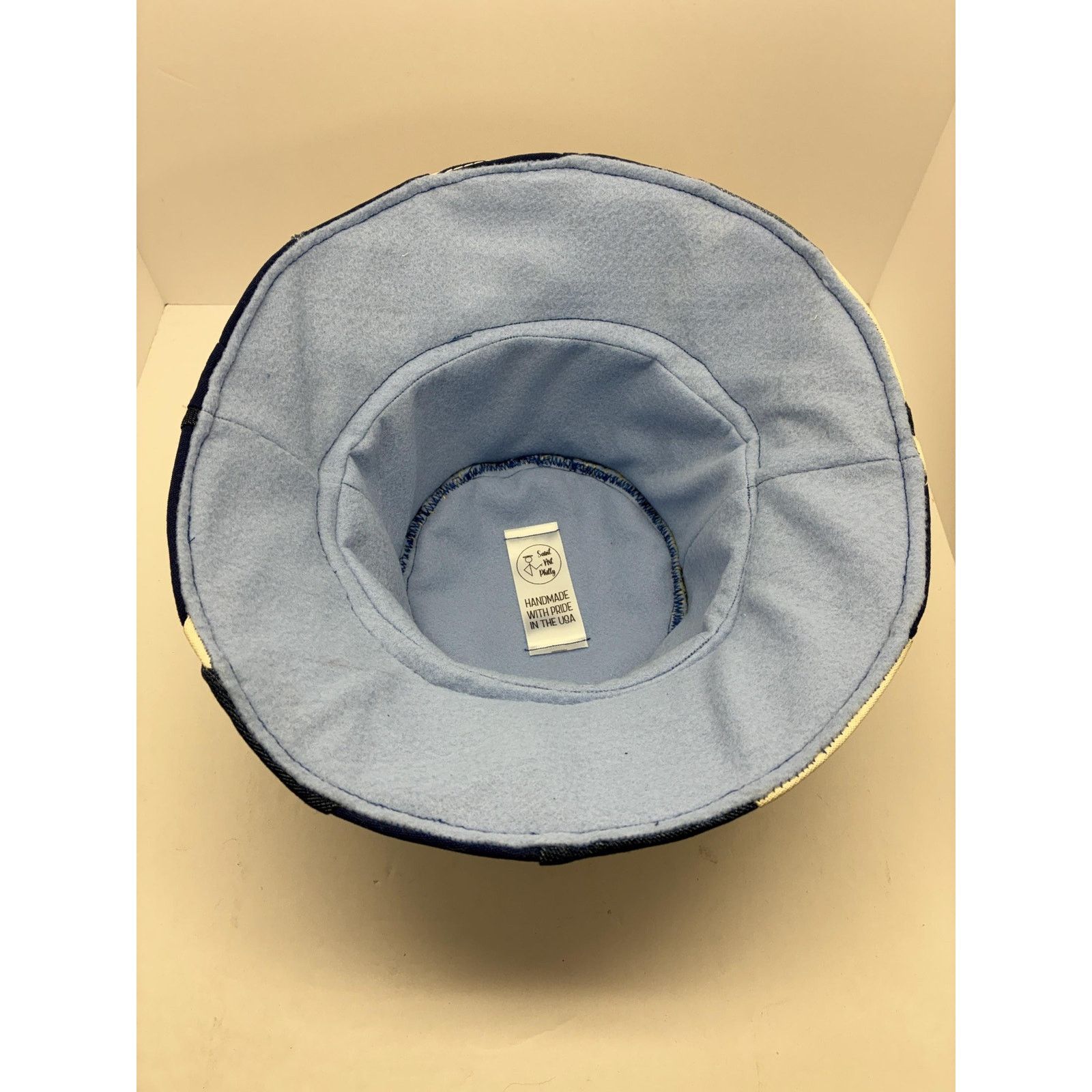 Other Upcycled Denim Patchwork Bucket Hat | Can't Top That Hat Co. Size ONE SIZE - 9 Thumbnail