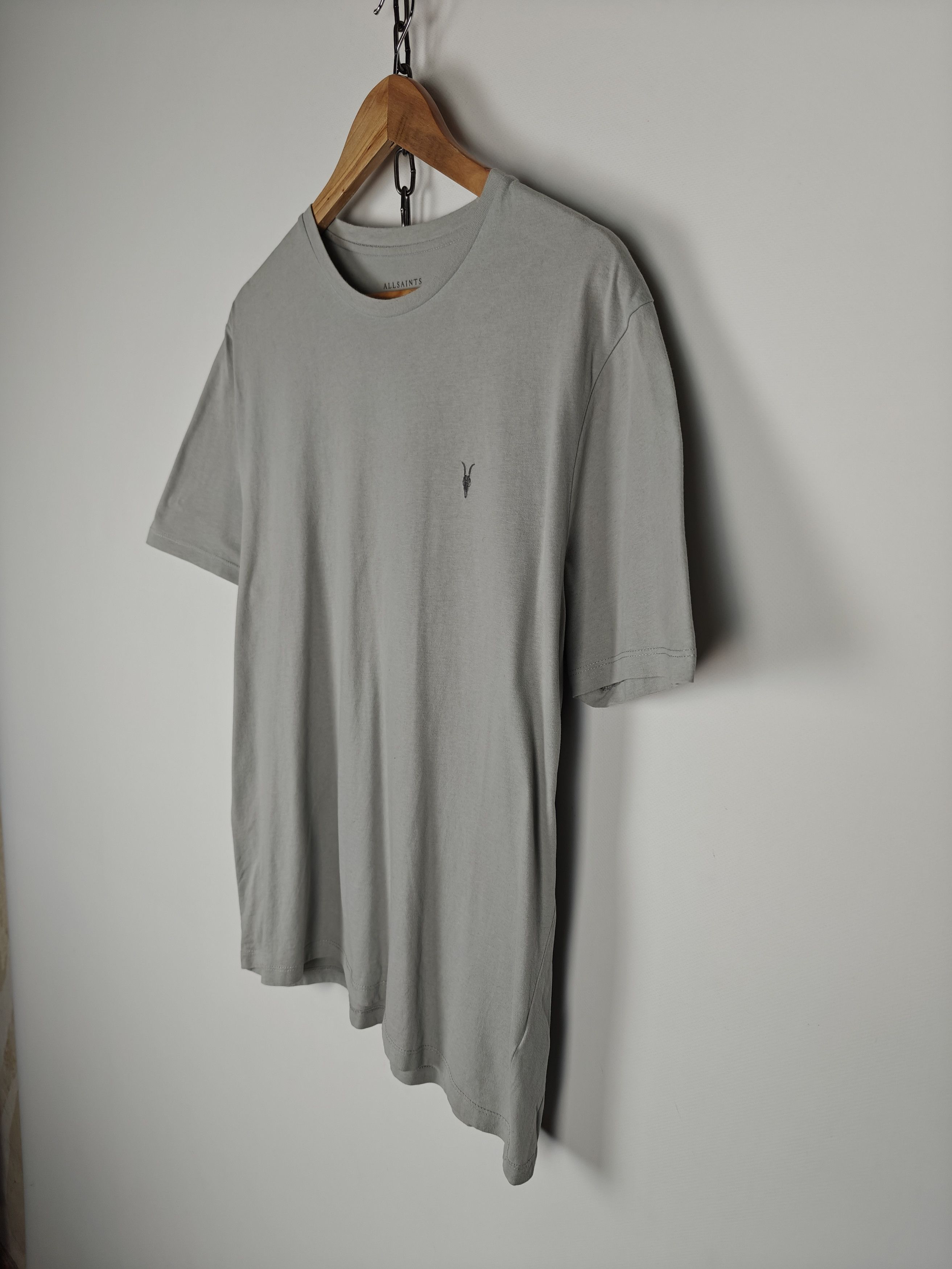 Allsaints Allsaints T-Shirt Brace Tonic Crew Tee Gray Logo size XL Size US XL / EU 56 / 4 - 6 Thumbnail