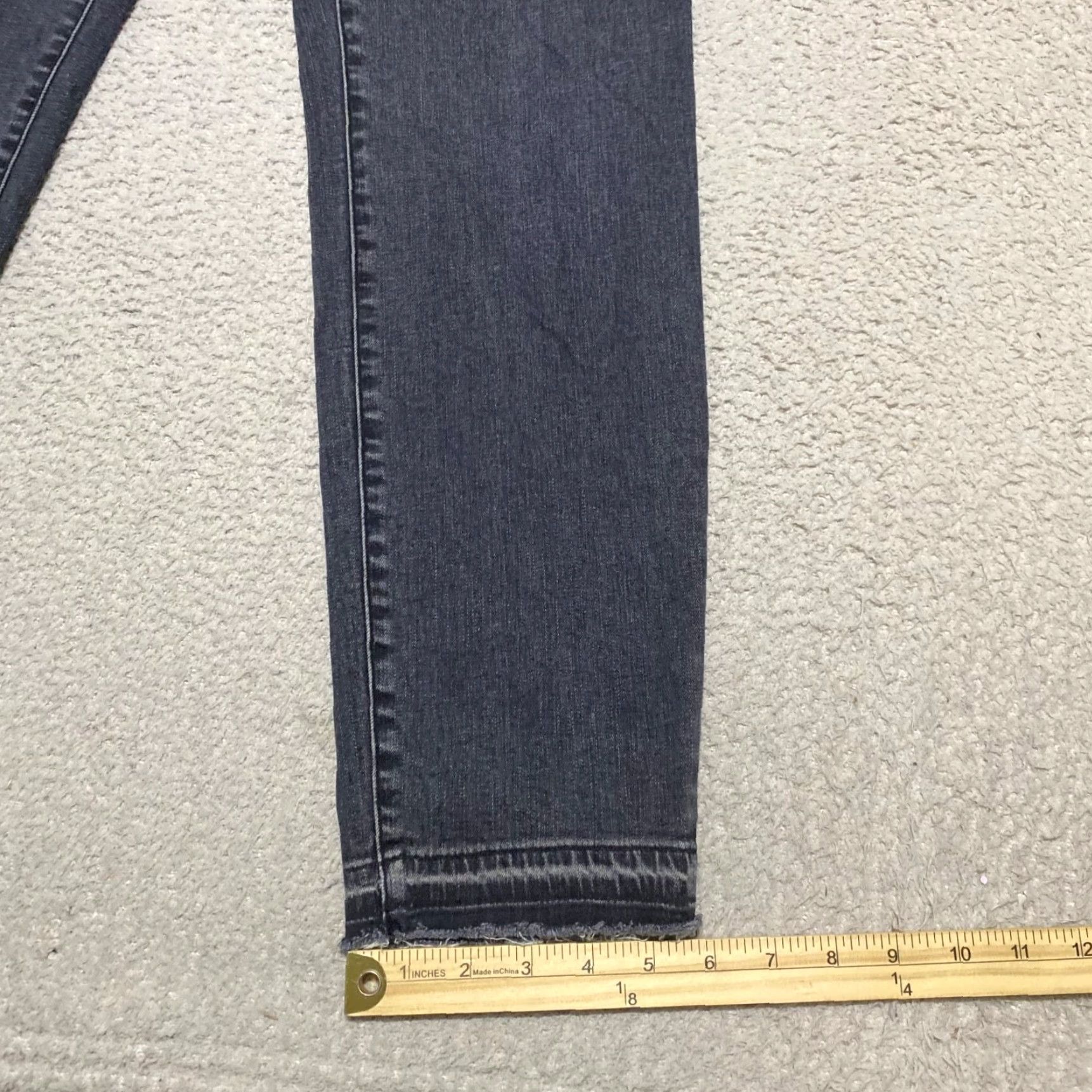 Talbots Talbots Womens 4 Jeans Gray Denim Medium Wash Slim Ankle Mid Rise Vintage: No Size 27" / US 4 / IT 40 - 5 Thumbnail
