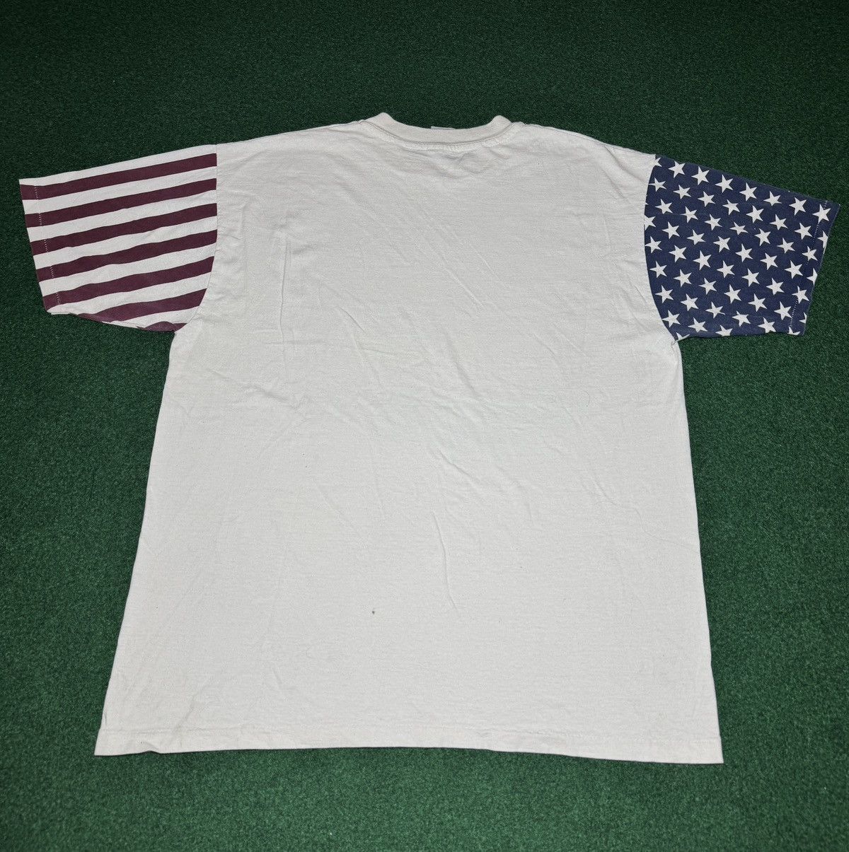 Vintage Vintage 90s Mount Rushmore Patriotic Stars Stripes T Shirt Size US XL / EU 56 / 4 - 6 Thumbnail