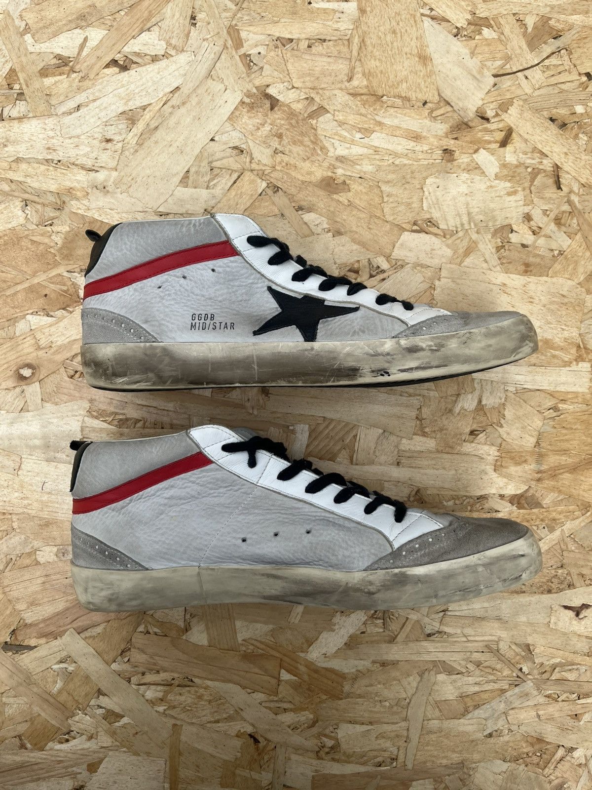 Golden Goose Mid-star golden goose sneakers Size US 13 / EU 46 - 2 Thumbnail