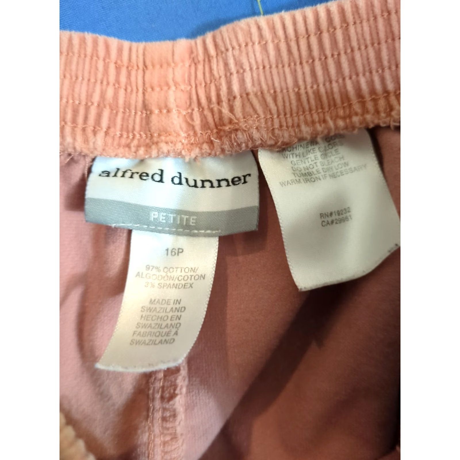Vintage Alfred Dunner Pants Shirt? Size 38" / US 16 / IT 52 - 4 Thumbnail