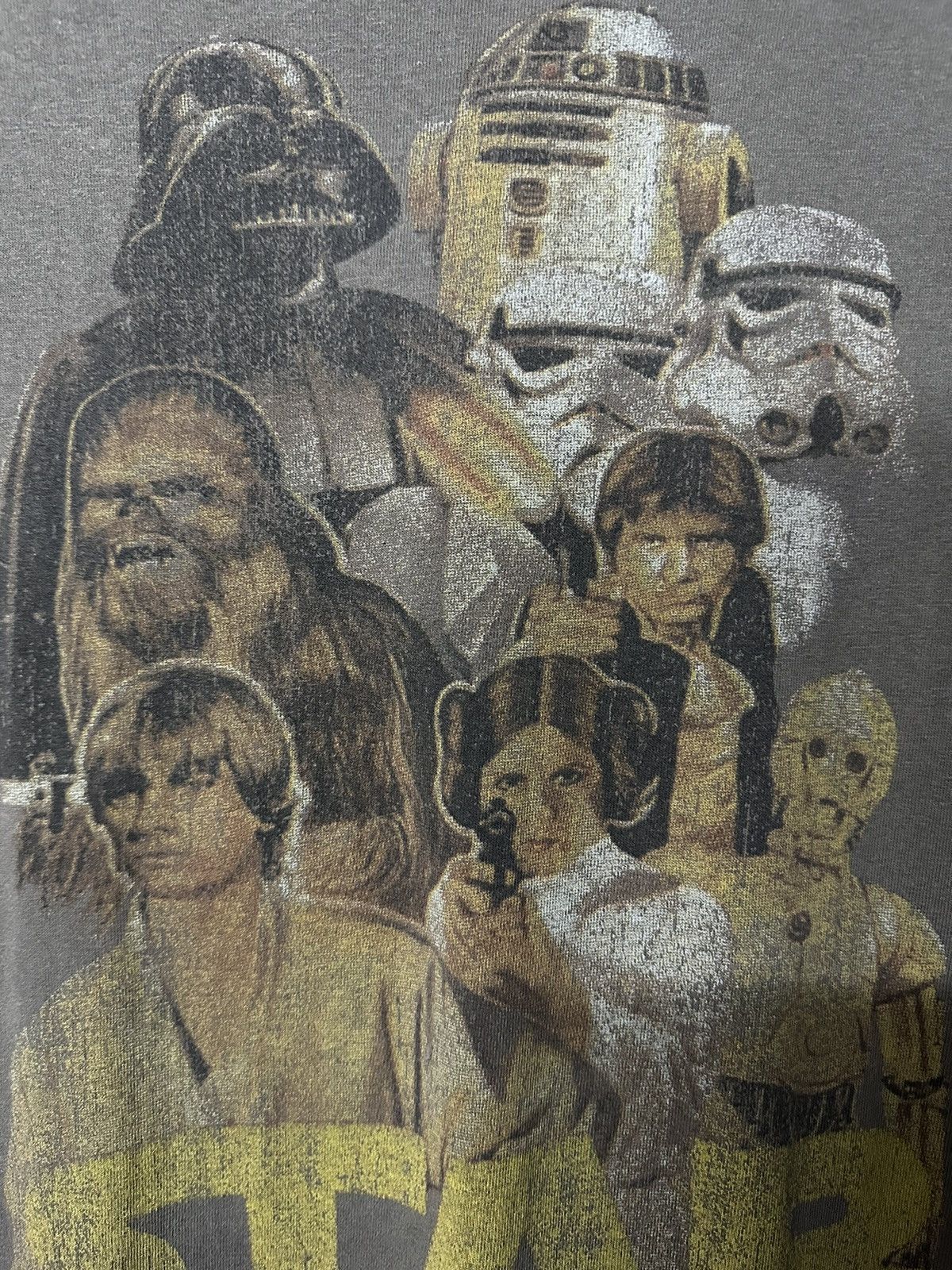 Beams Plus × Vintage Vintage Movie Star Wars X Beams Faded Tee Size US L / EU 52-54 / 3 - 3 Thumbnail