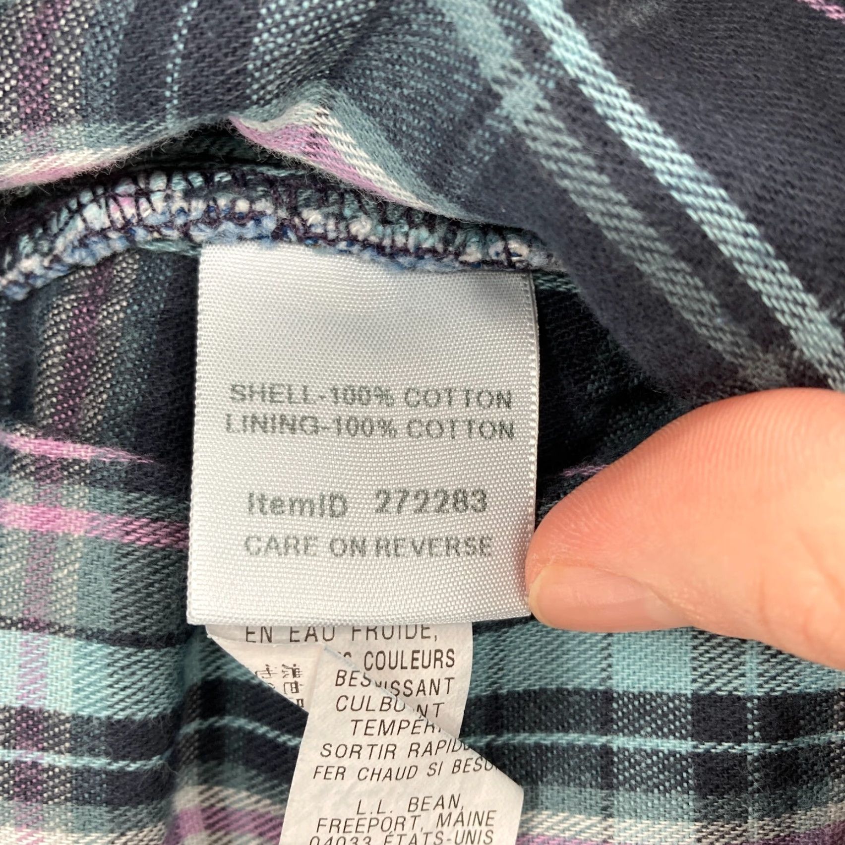 Vintage L.L. Bean Flannel Lined Jeans Women's 16P Original Fit Straight Leg Blue Denim Size 25" / US 0 / IT 36 - 5 Thumbnail