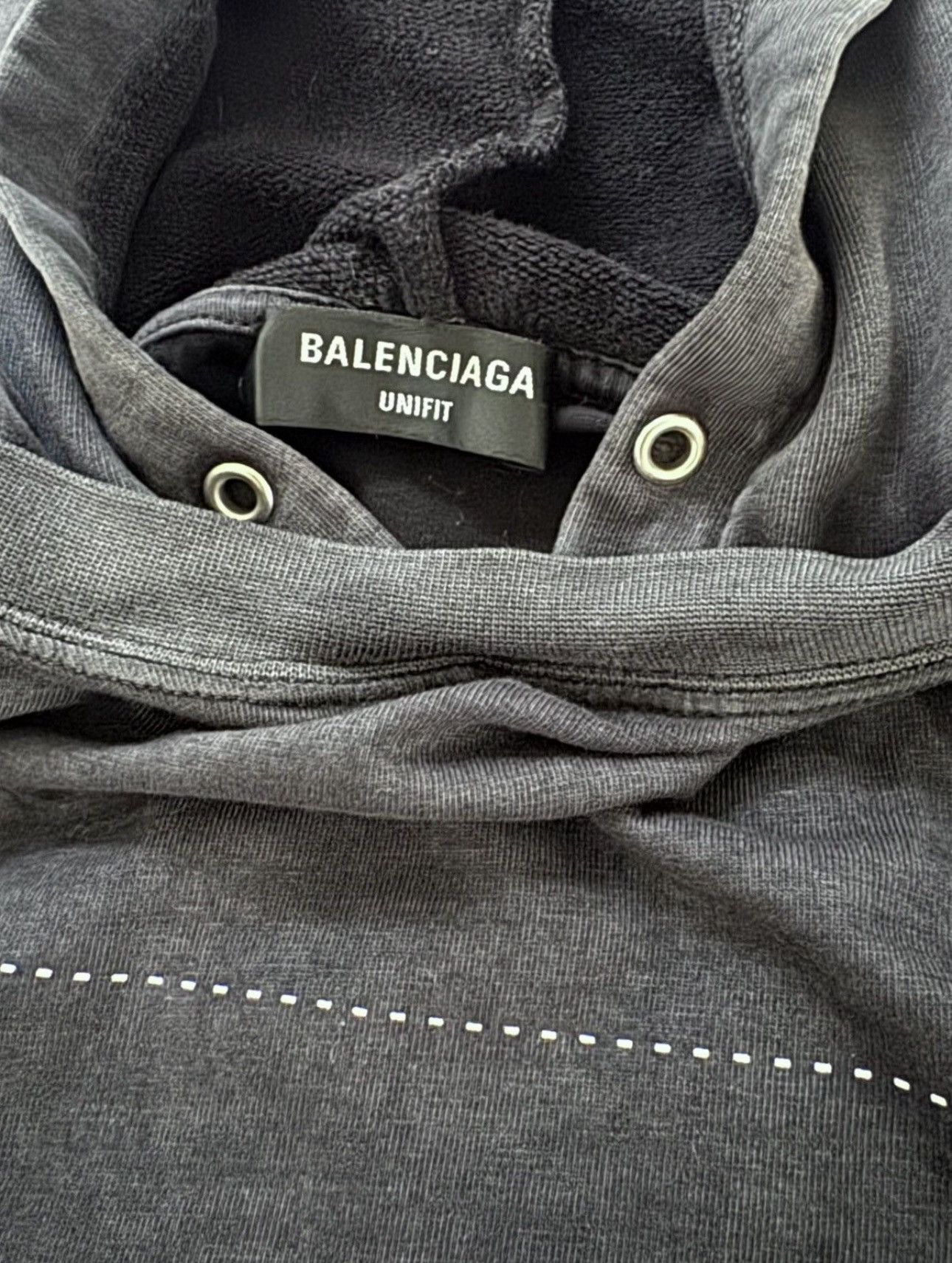 Balenciaga Balenciaga Layered Hoodie "Your Ad Here" XXS Size US XXS / EU 40 - 4 Thumbnail