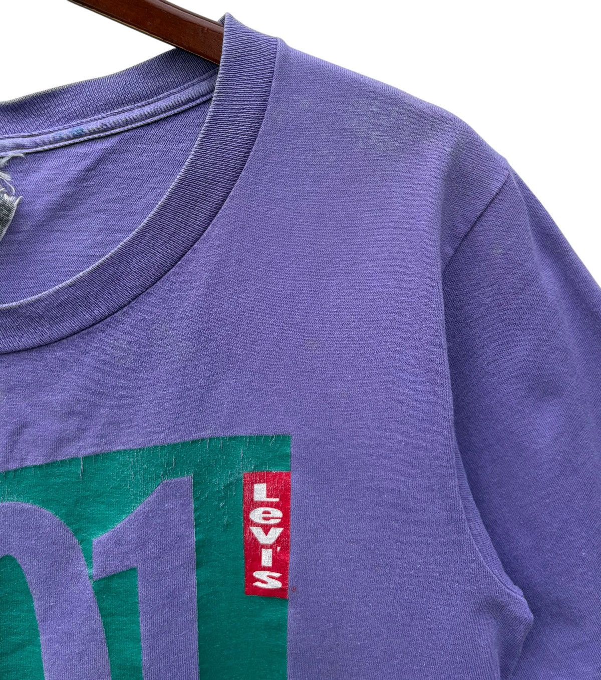 Levi's Vintage 90s Levis 501 Buttonfly Shirt Size US S / EU 44-46 / 1 - 8 Thumbnail