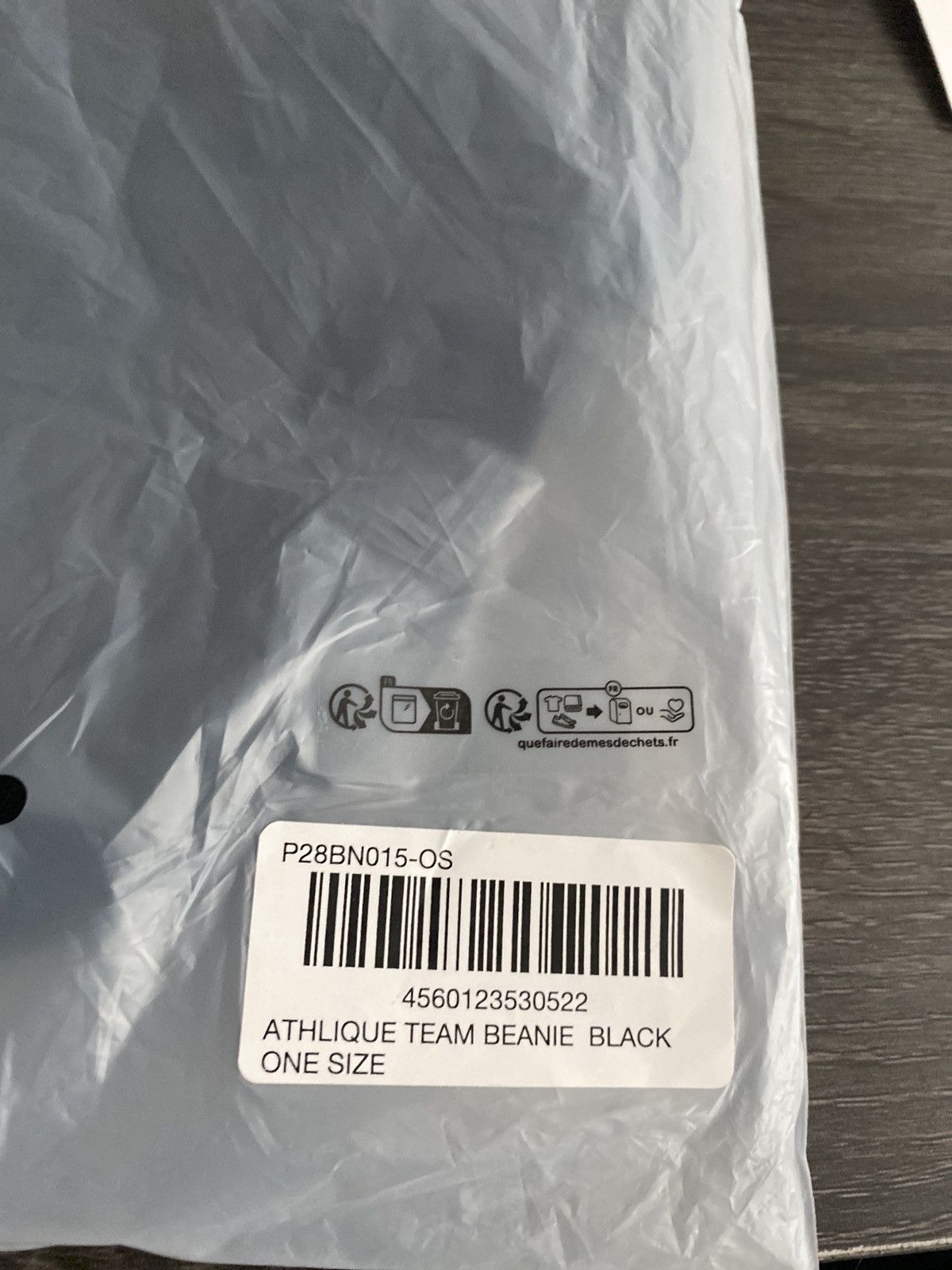 Palace × Supreme Palace Athlique Team Beanie Black Spring Collection Size ONE SIZE - 12 Thumbnail