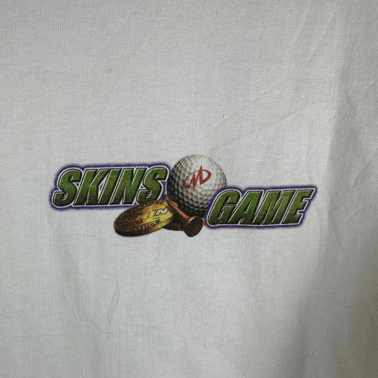 Fruit Of The Loom × Vintage Vintage 2000 Skins Game Midway Golf Arcade Video Game Tshirt Size US XL / EU 56 / 4 - 3 Thumbnail