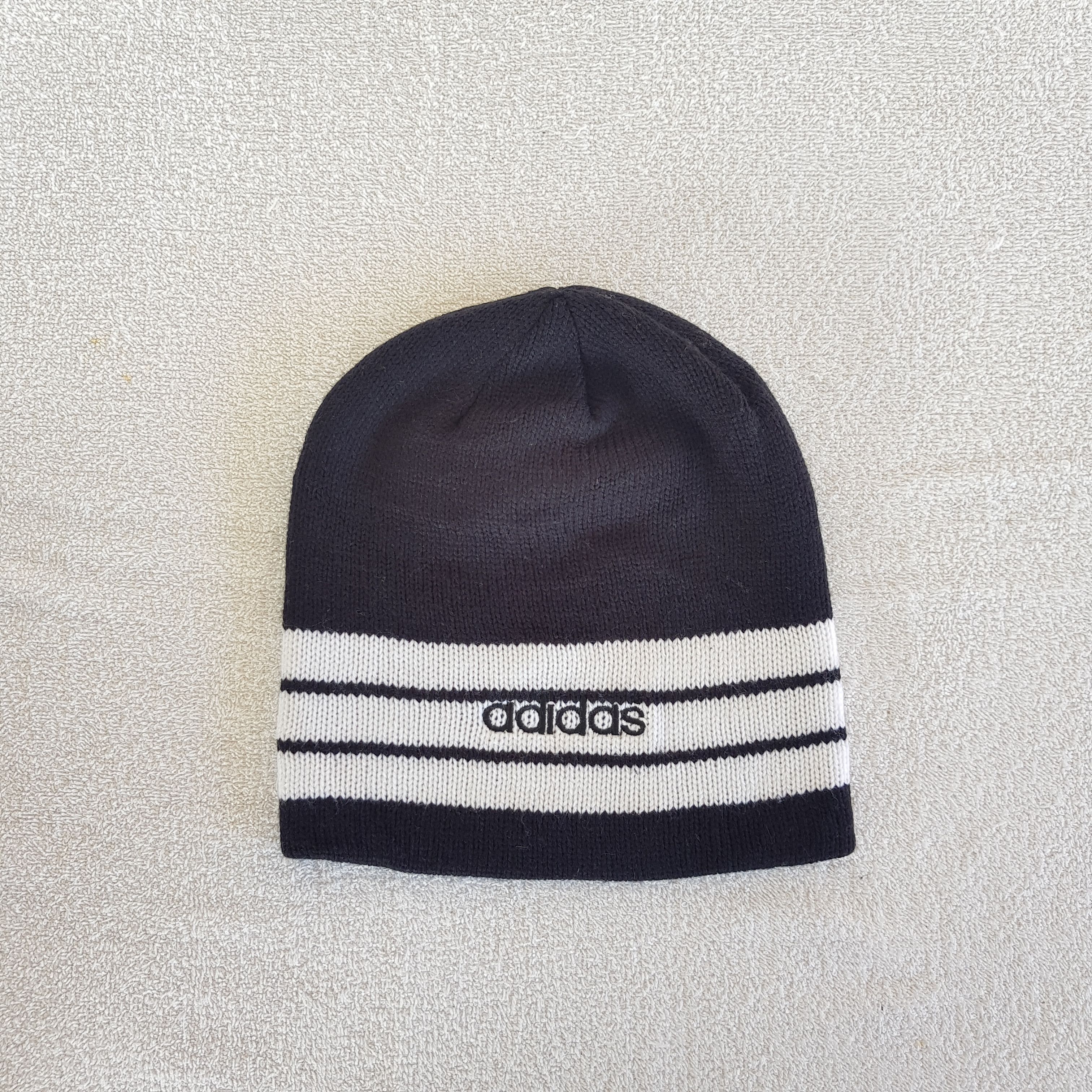Japanese Brand Vintage Adidas Beanie Fair Isle Ribbed Knit Snow Caps Hats Size ONE SIZE - 5 Thumbnail