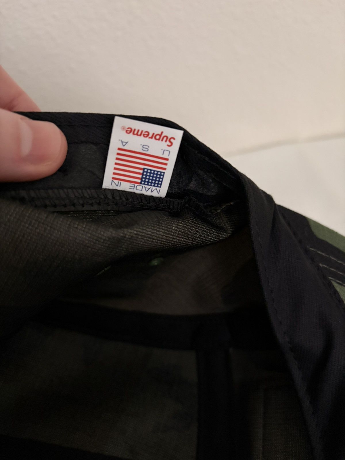 Supreme Supreme Ripstop Camo cap Size ONE SIZE - 7 Thumbnail