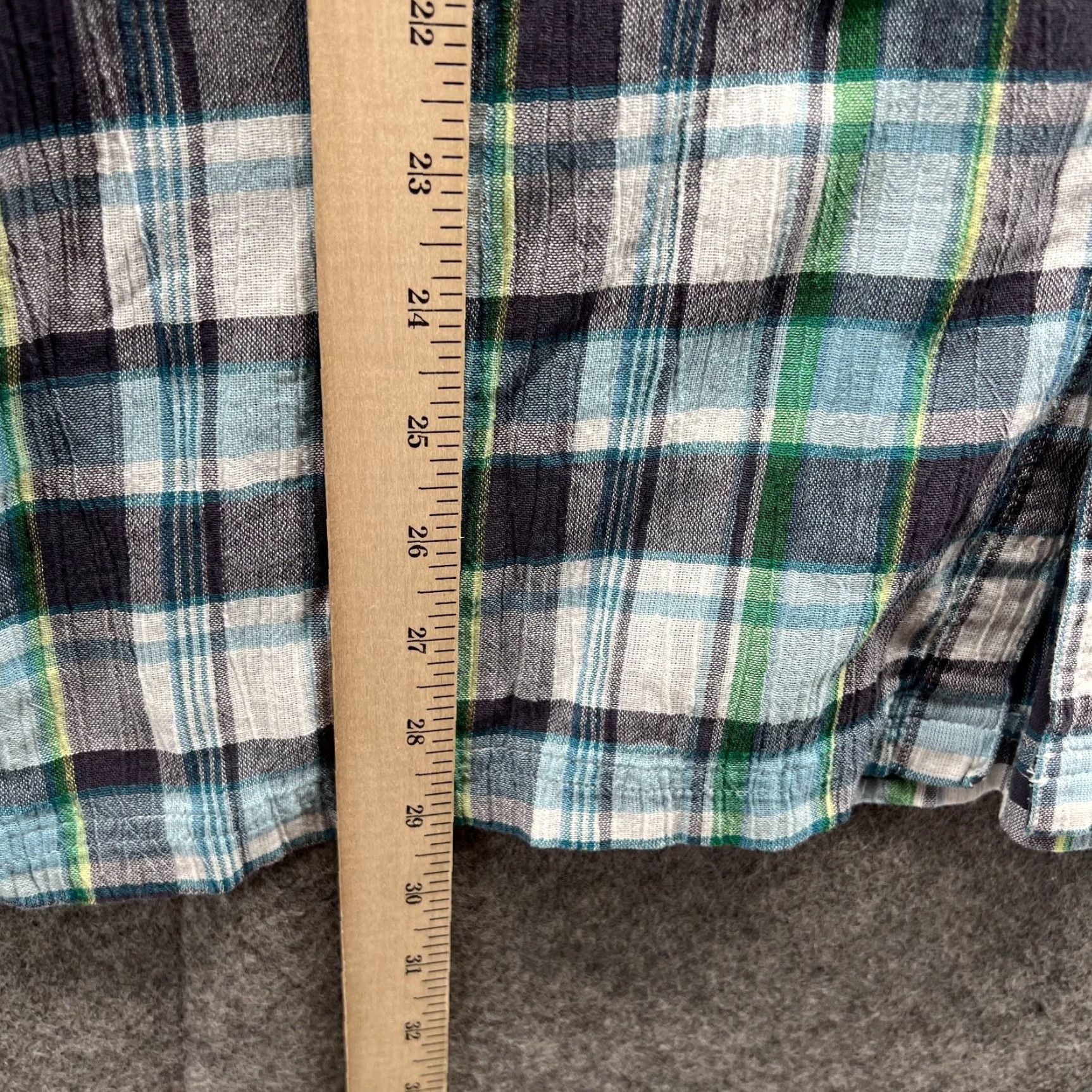 Patagonia Patagonia Shirt Men Large Blue Plaid Button-Up Short Sleeve Casual Formal Workwear 52921 A/C Size US L / EU 52-54 / 3 - 4 Thumbnail