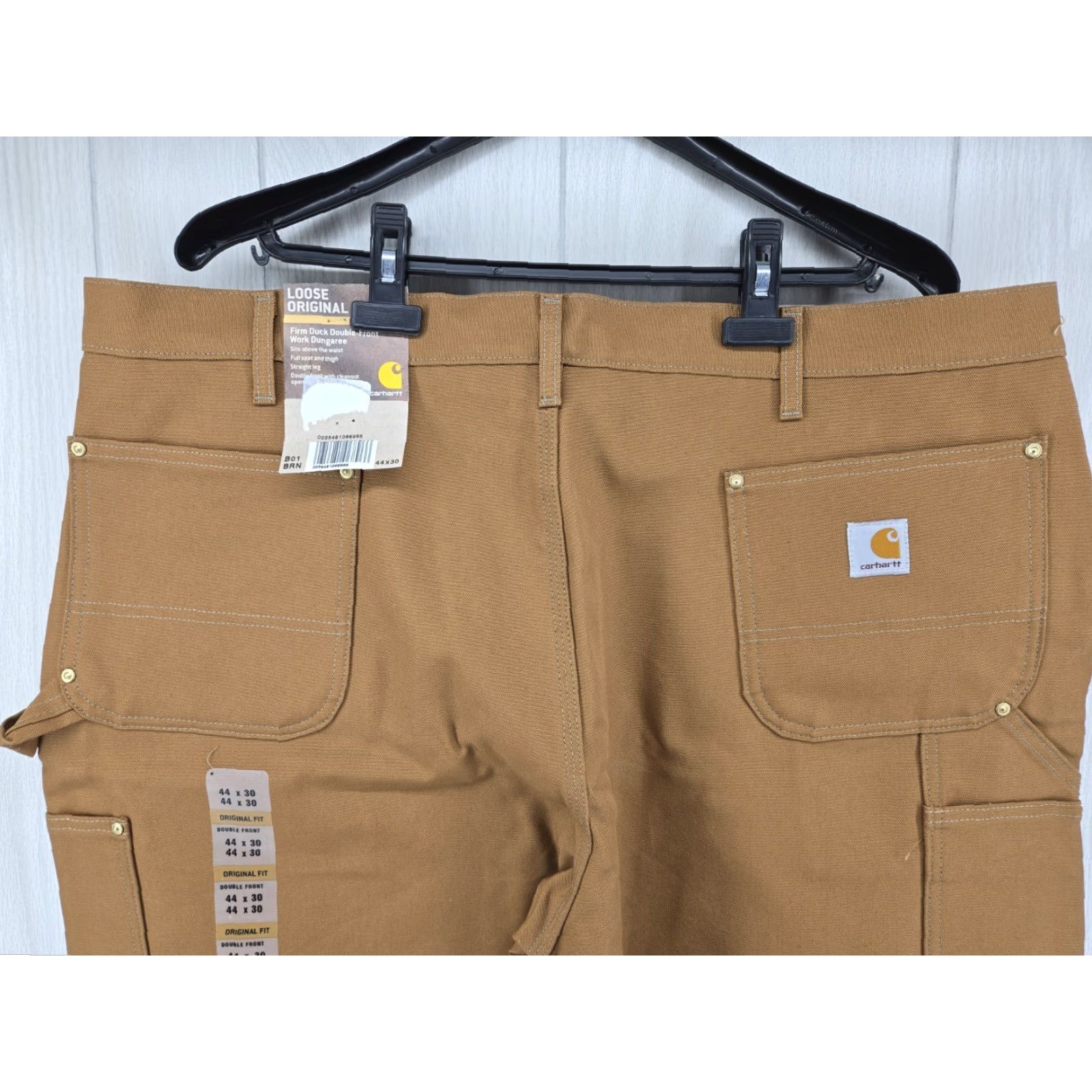 Carhartt VTG Carhartt Double Knee Duck Canvas Pants Made USA 44X30 BRN Dungaree NWT Brown Work Pants Men Size US 44 / EU 60 - 6 Thumbnail