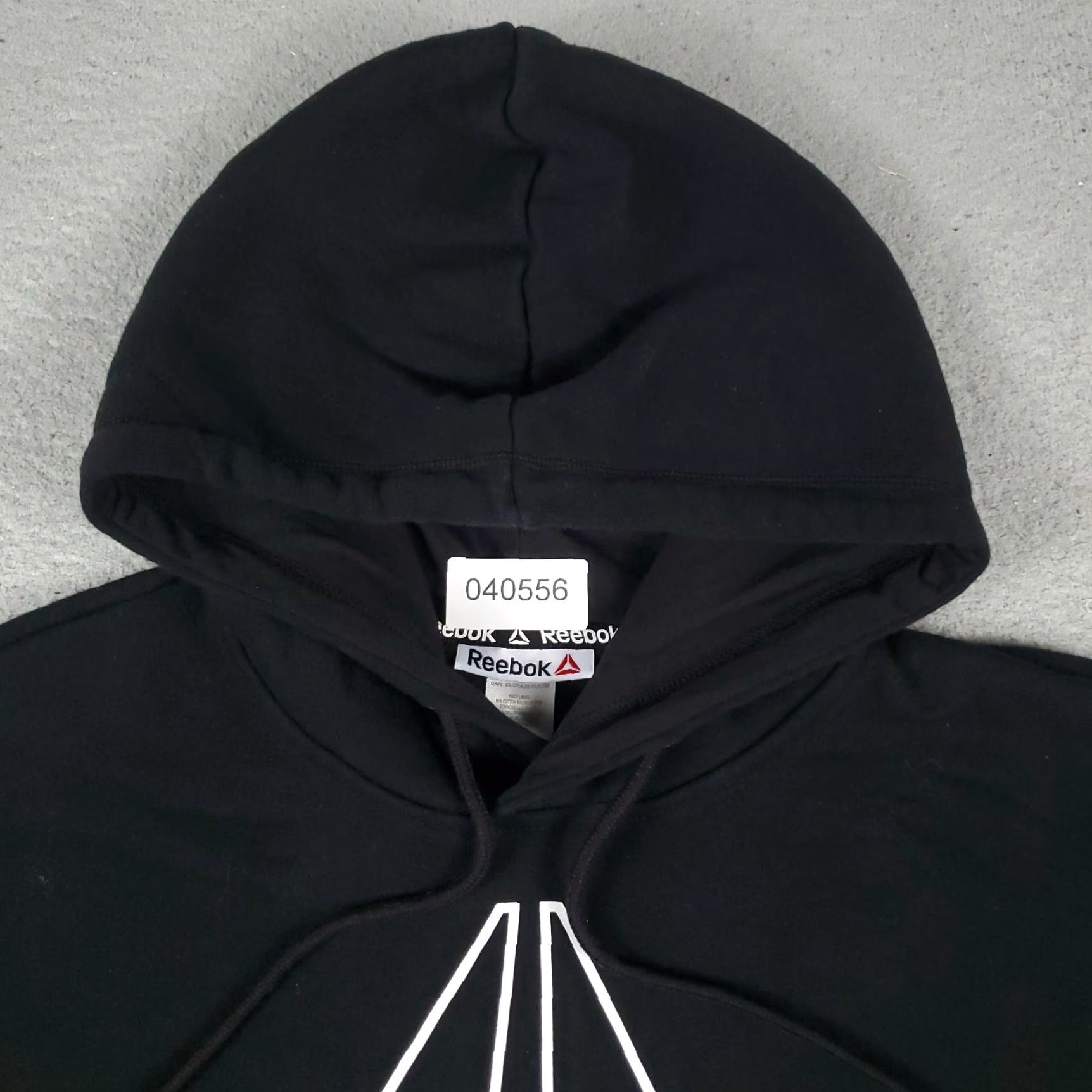 Reebok VINTAGE Reebok Hoodie Pullover Mens Medium Black Casual Sports All Seasons Size US M / EU 48-50 / 2 - 3 Thumbnail