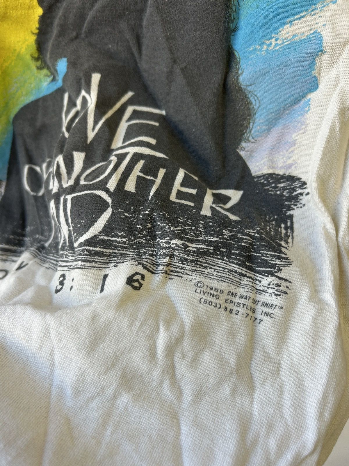 Vintage Vintage Jesus love of another kind size medium 1989 Size US M / EU 48-50 / 2 - 3 Thumbnail