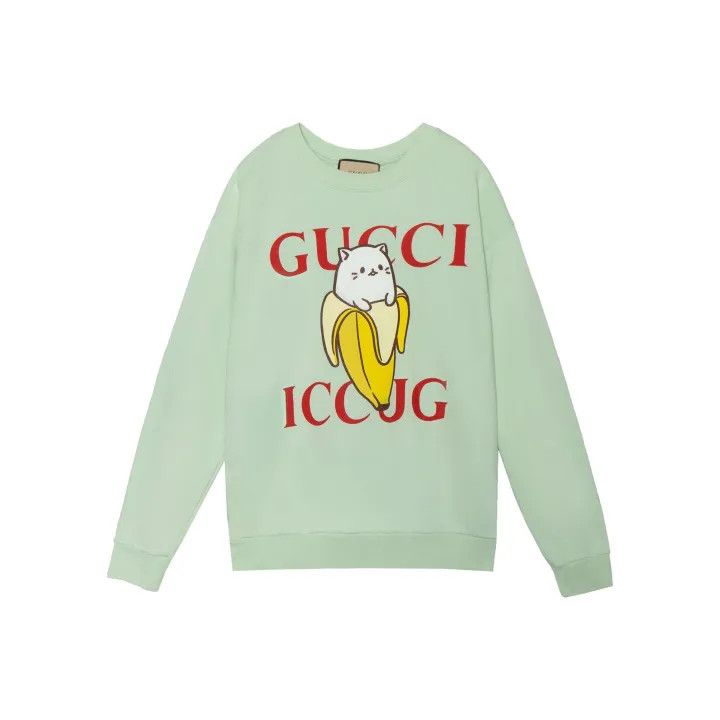 Gucci Gucci Letter Print Long Sleeve Sweatshirt Size US XS / EU 42 / 0 - 1 Thumbnail
