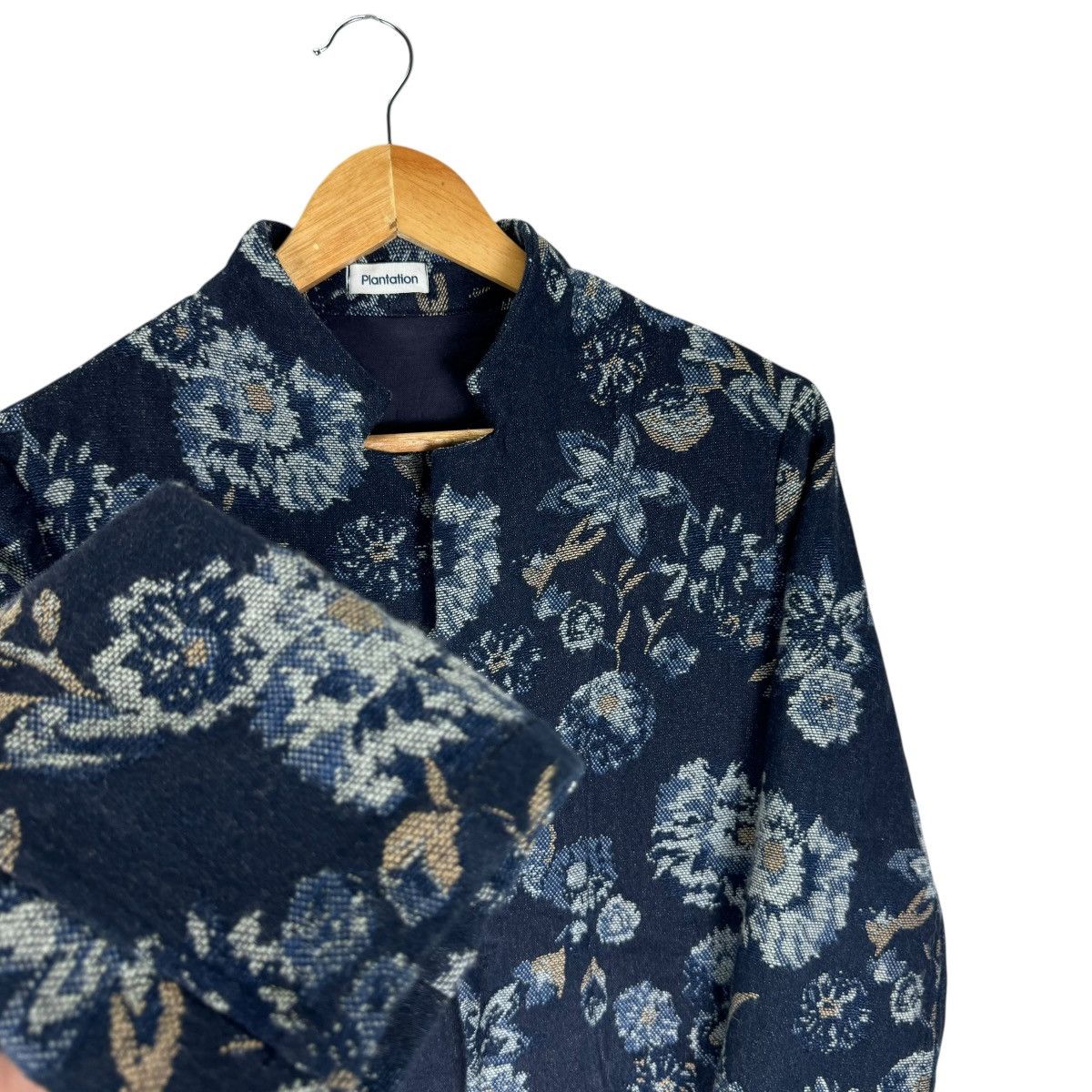 Issey Miyake 🌟90s PLANTATION ISSEY MIYAKE FLOWER JACKET Size M / US 6-8 / IT 42-44 - 6 Thumbnail