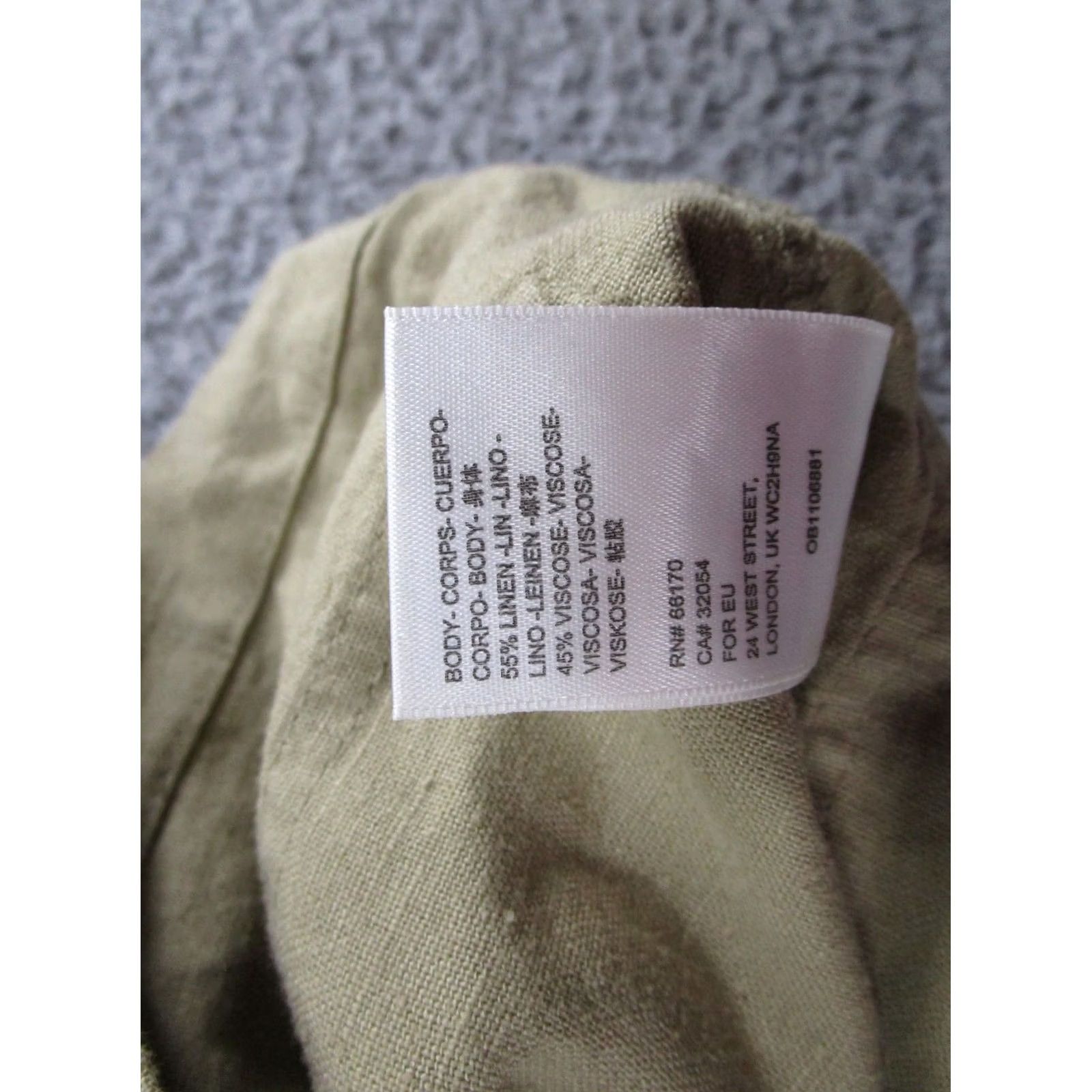 Urban Outfitters Urban Outfitters Boho Linen Blend Button-Front Shortalls Beige Size S Chic One-Piece Women Summer Bohemian Vintage: No Size 28" / US 6 / IT 42 - 5 Thumbnail