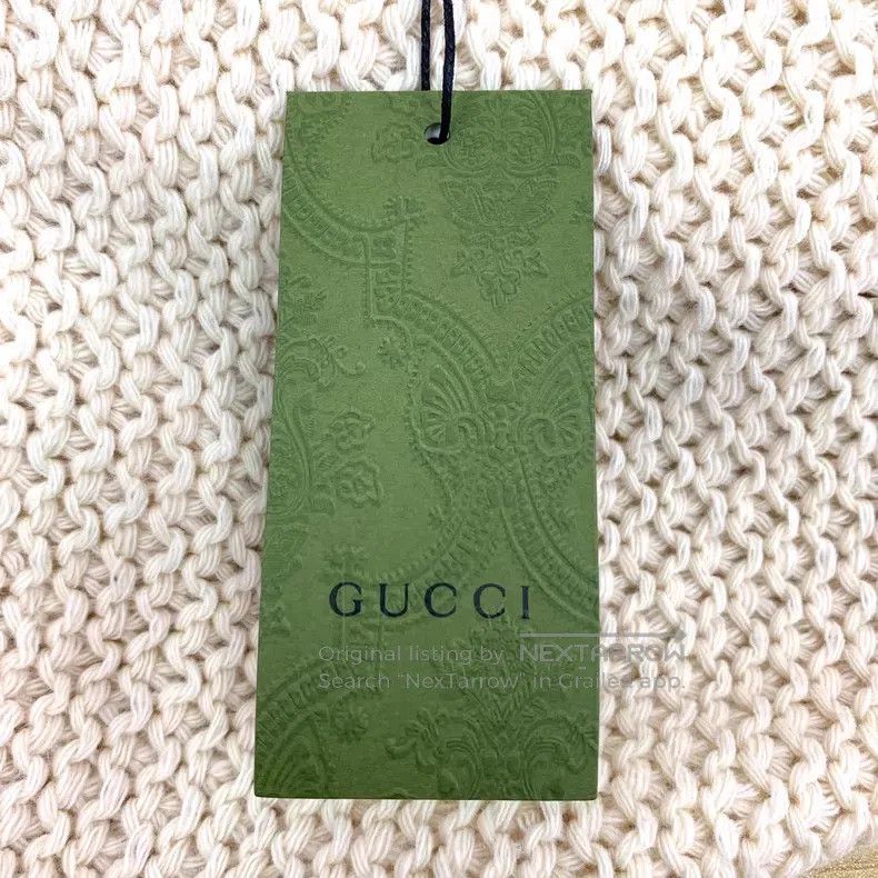Gucci Gucci Beige Mickey Mouse Embroidered Wool Lapel Long Sleev Size L / US 10 / IT 46 - 6 Thumbnail