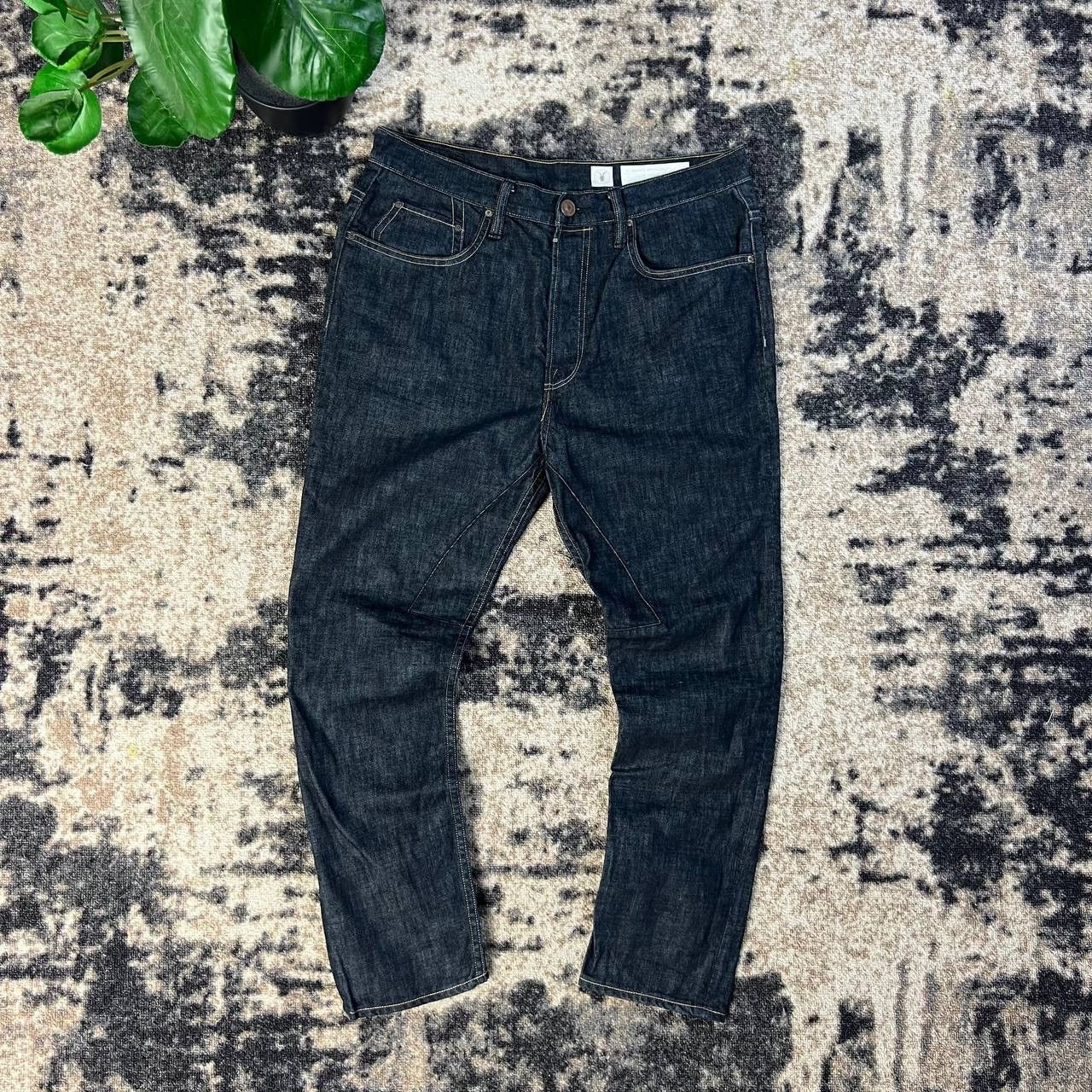 Allsaints Allsaints Spitalfield Japanese Style Denim Jeans Size US 34 / EU 50 - 1 Thumbnail