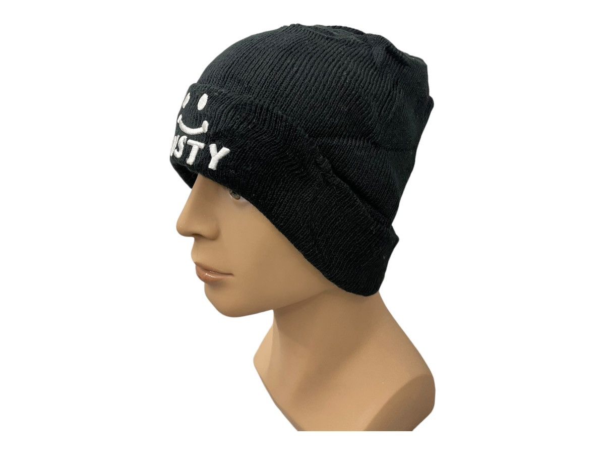 Rusty Rusty Smile Emoji Beanie Hats Size ONE SIZE - 3 Thumbnail