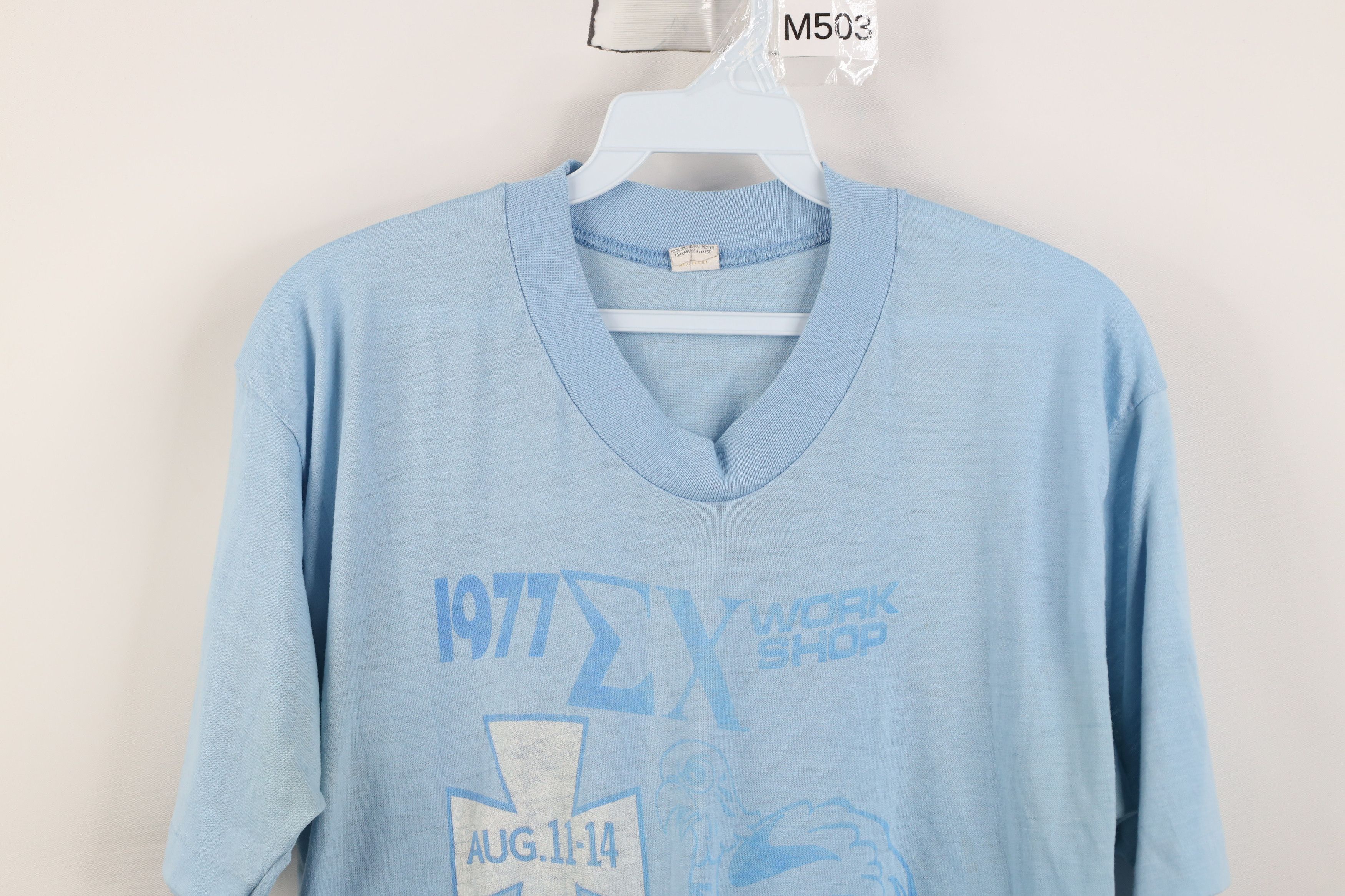Vintage Vintage 70s Chi Bowling Green State University T-Shirt USA Size US XL / EU 56 / 4 - 2 Thumbnail