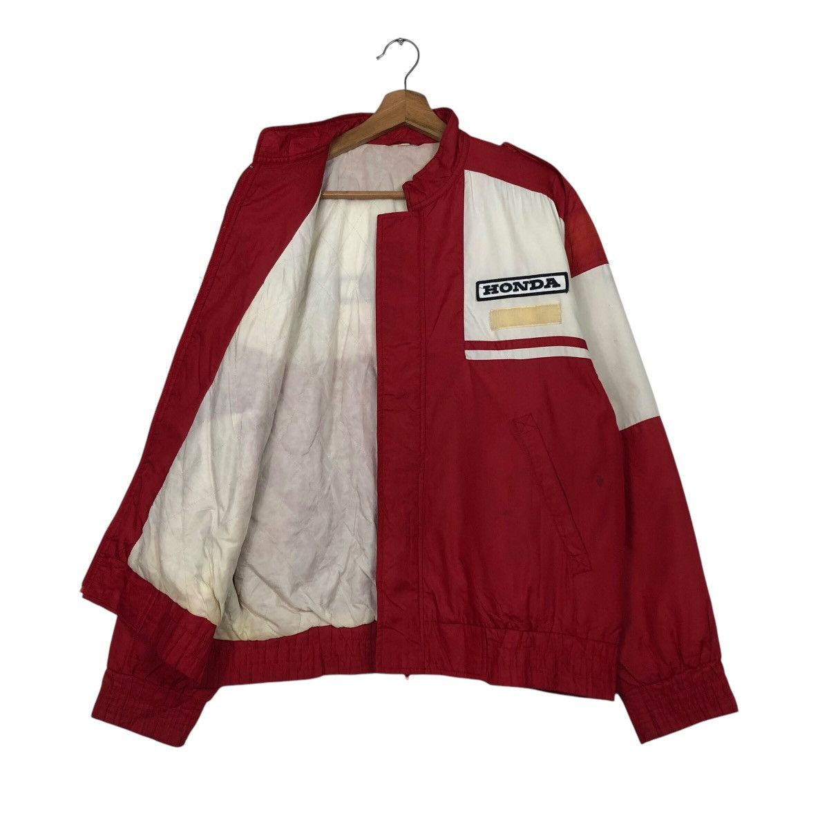 Honda × Vintage 📌Vintage Bomber Jacket Honda Racing Big Logo Spell Out Size US M / EU 48-50 / 2 - 12 Thumbnail