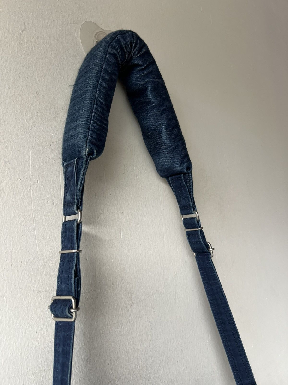 Porter Classic Porter Classic X Muatsu Fade Indigo Newton Sashiko Sling Bag Size ONE SIZE - 25 Thumbnail