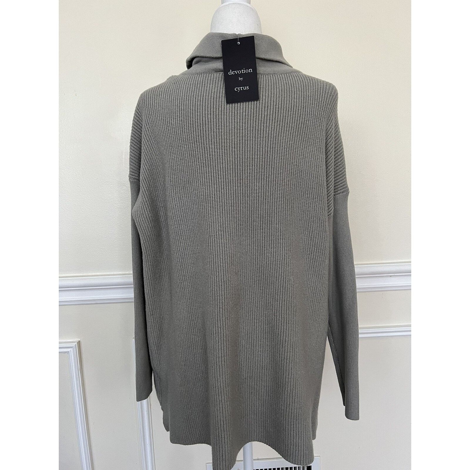 & Other Stories DEVOTION BY CYRUS Cowlneck Ribbed Tunic women A003016 Size L / US 10 / IT 46 - 5 Thumbnail