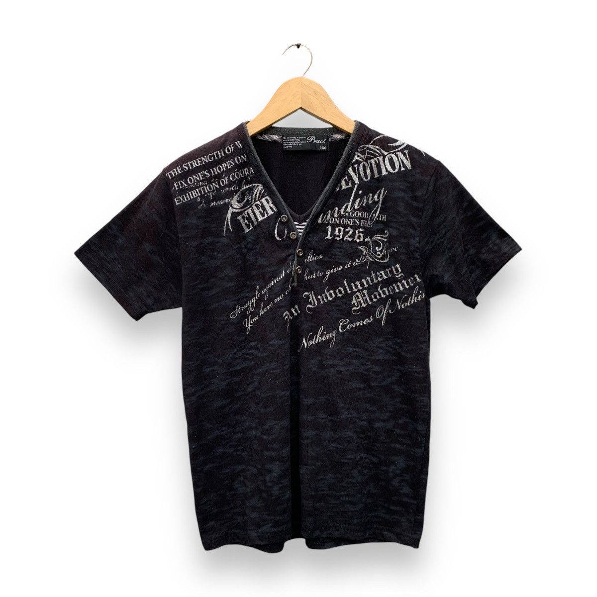 If Six Was Nine × Japanese Brand × Le Grande Bleu (L.G.B.) Y2k pract poem tshirt Size US M / EU 48-50 / 2 - 1 Thumbnail