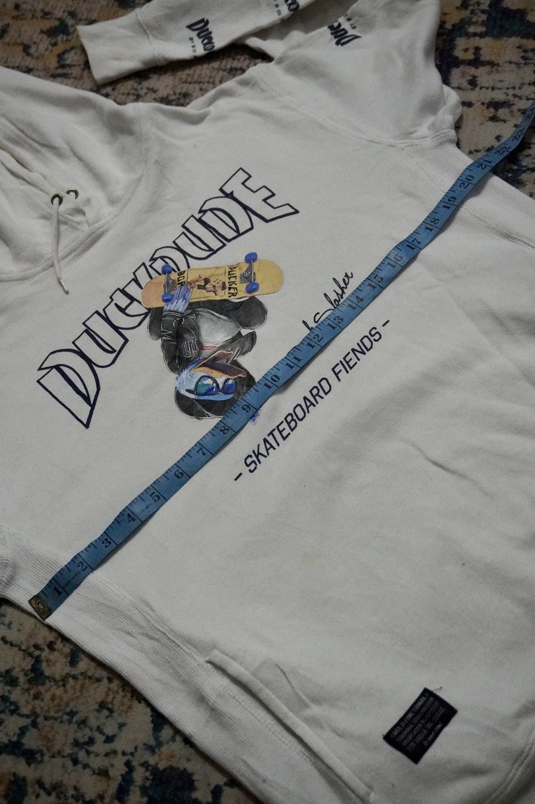 Japanese Brand B one soul duck dude skateboards guy hoodie streetwear Size US L / EU 52-54 / 3 - 13 Thumbnail