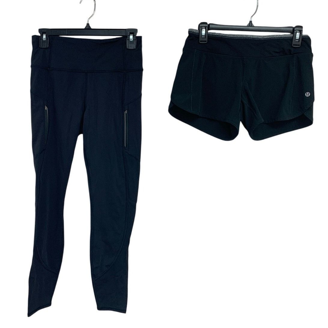 2 Lululemon Athleta Womens Small 4 Leggings Activewear
