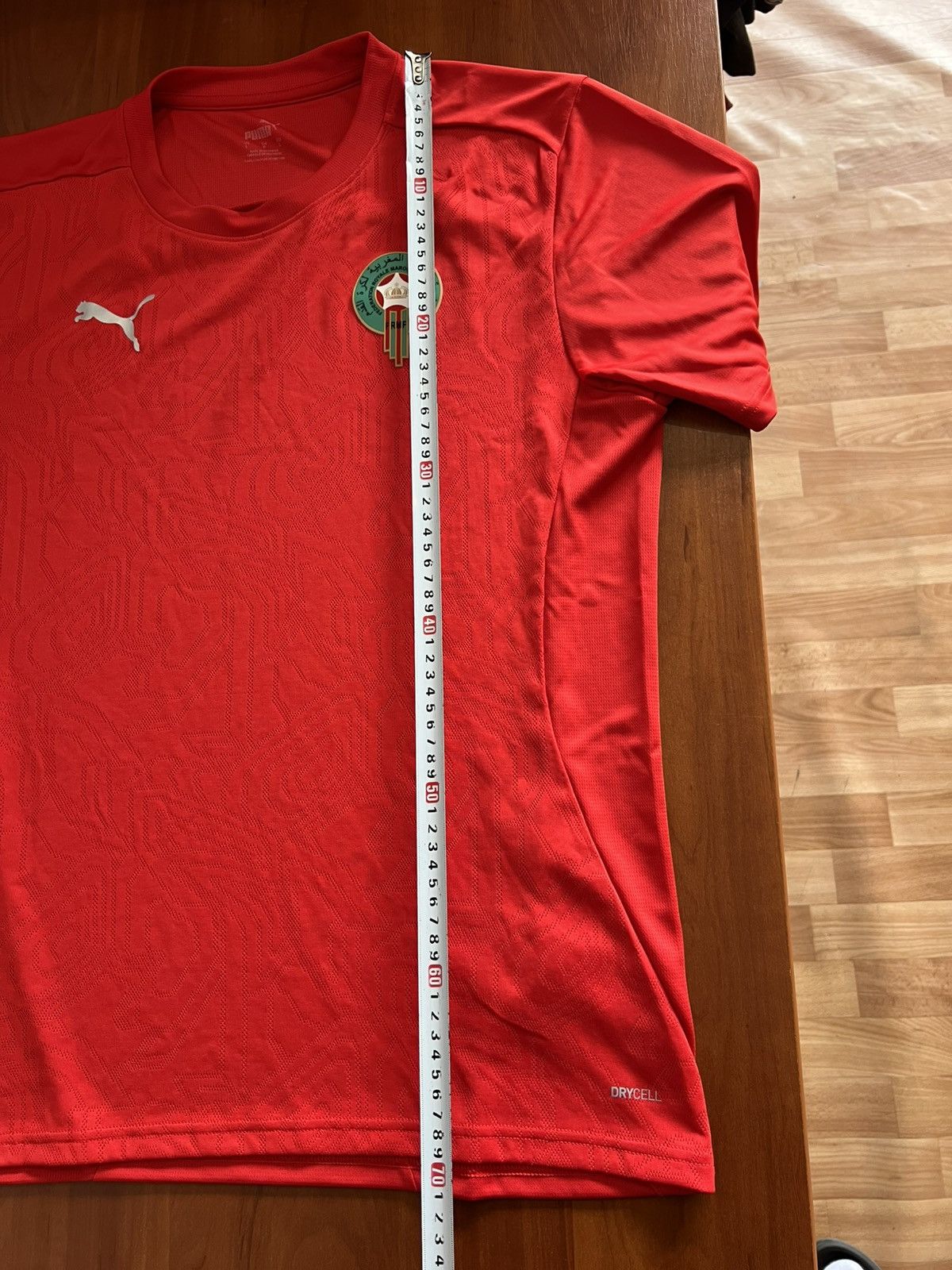 Puma 2025/26 MOROCCO TEAM TRAINING SOCCER JERSEY FOOTBALL SHIRT L Size US L / EU 52-54 / 3 - 16 Thumbnail