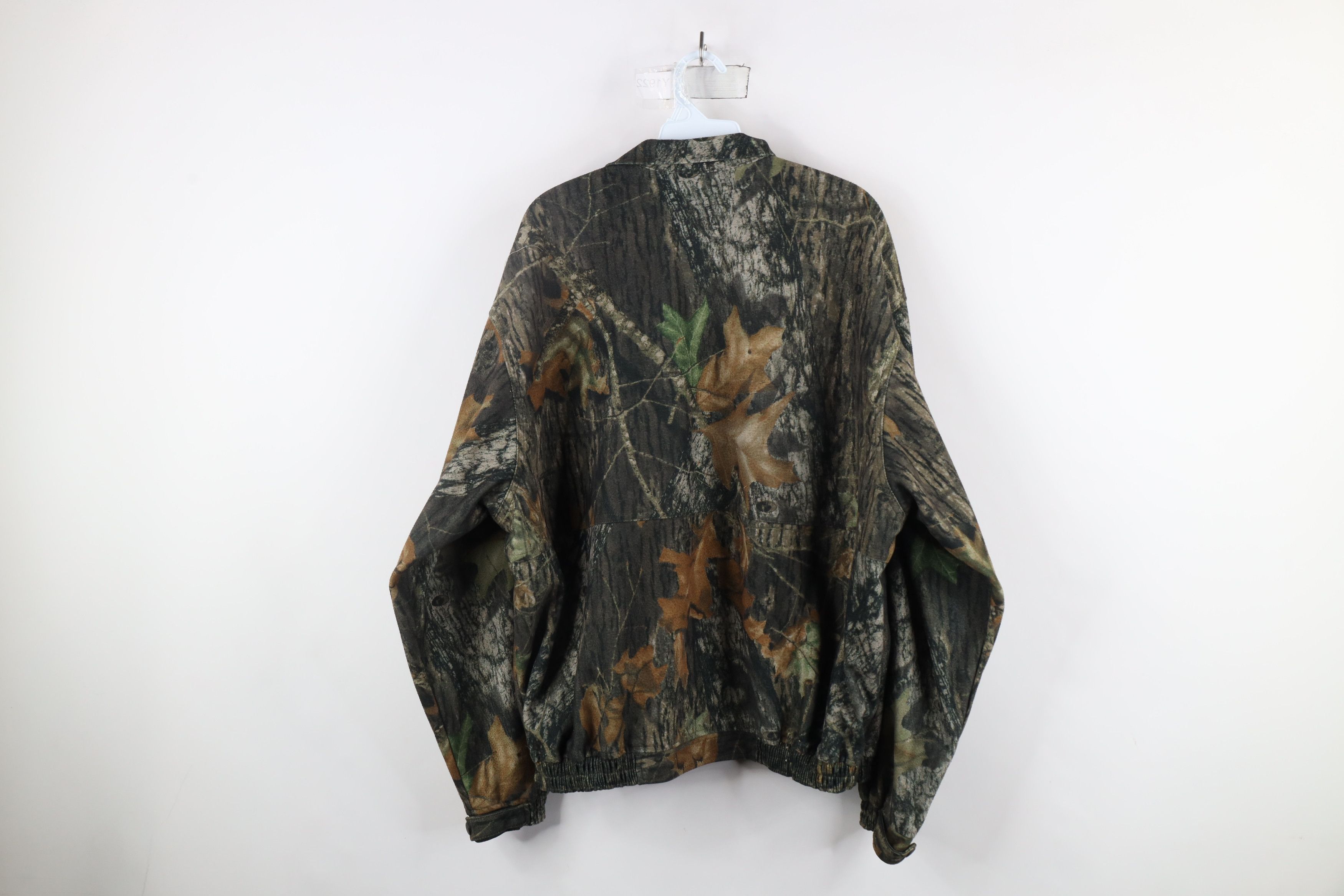 Vintage Vintage 90s Streetwear Mossy Oak Camouflage Bomber Jacket Size US XL / EU 56 / 4 - 10 Thumbnail