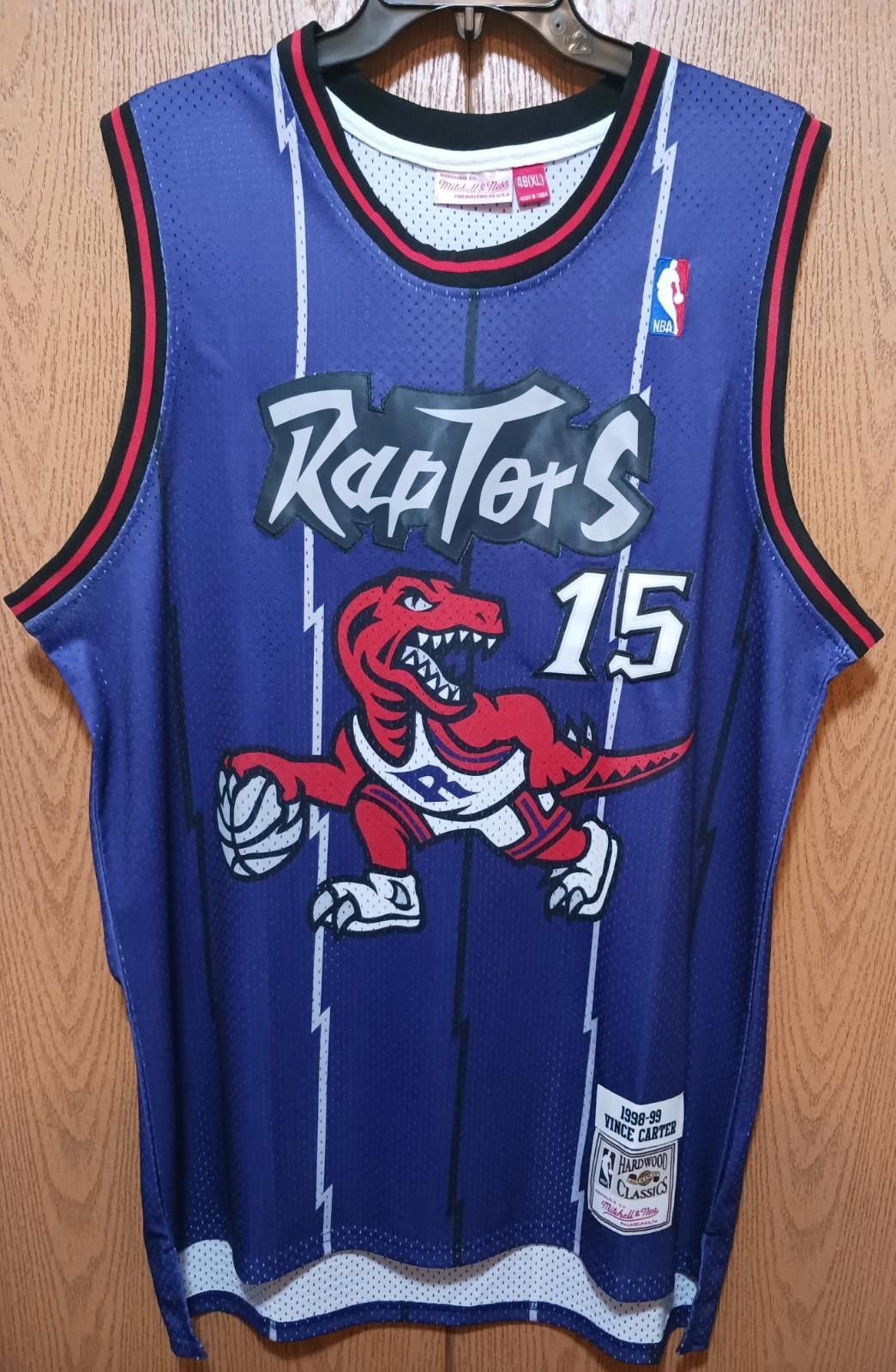Other Vince Carter (Raptors)-(Purple)-(Jersey)-(New Cond.)-$105.00 Size US XL / EU 56 / 4 - 1 Thumbnail