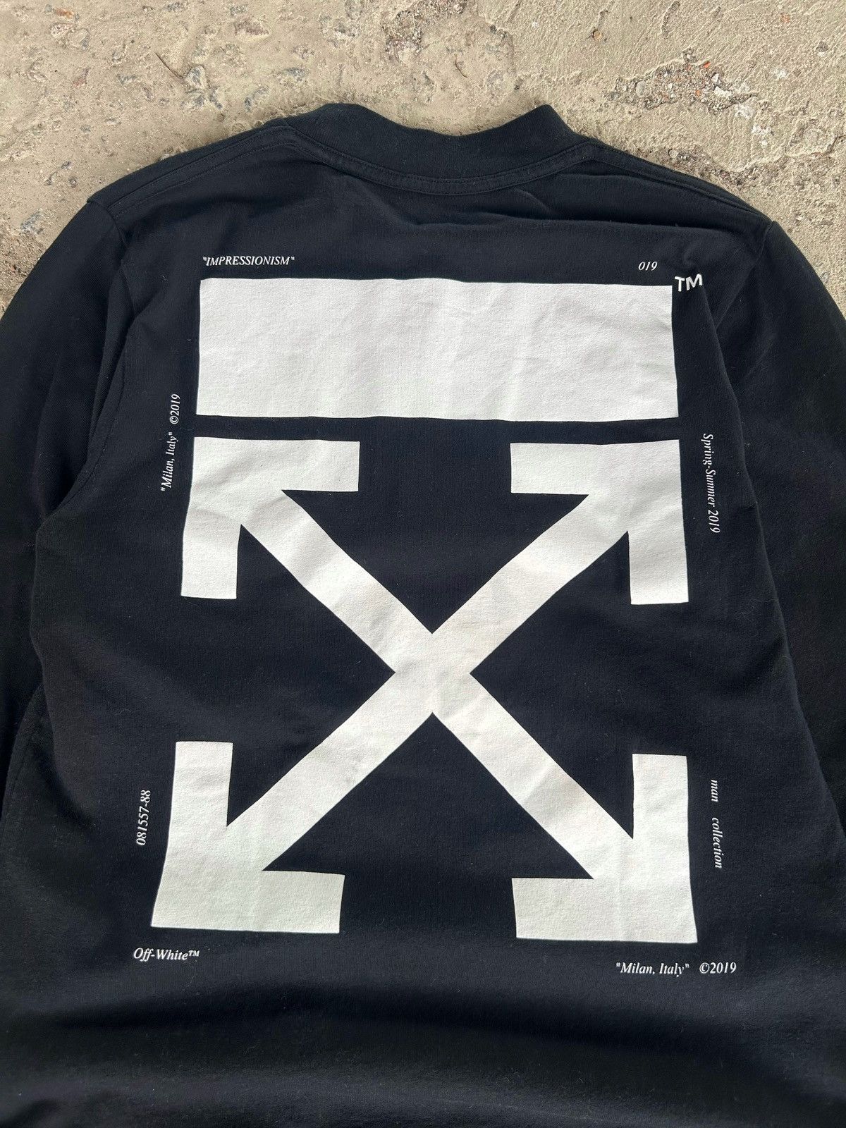 Off-White Off-White “Vampire Kiss” Impressionism Arrows LongSleeve Size US S / EU 44-46 / 1 - 9 Thumbnail