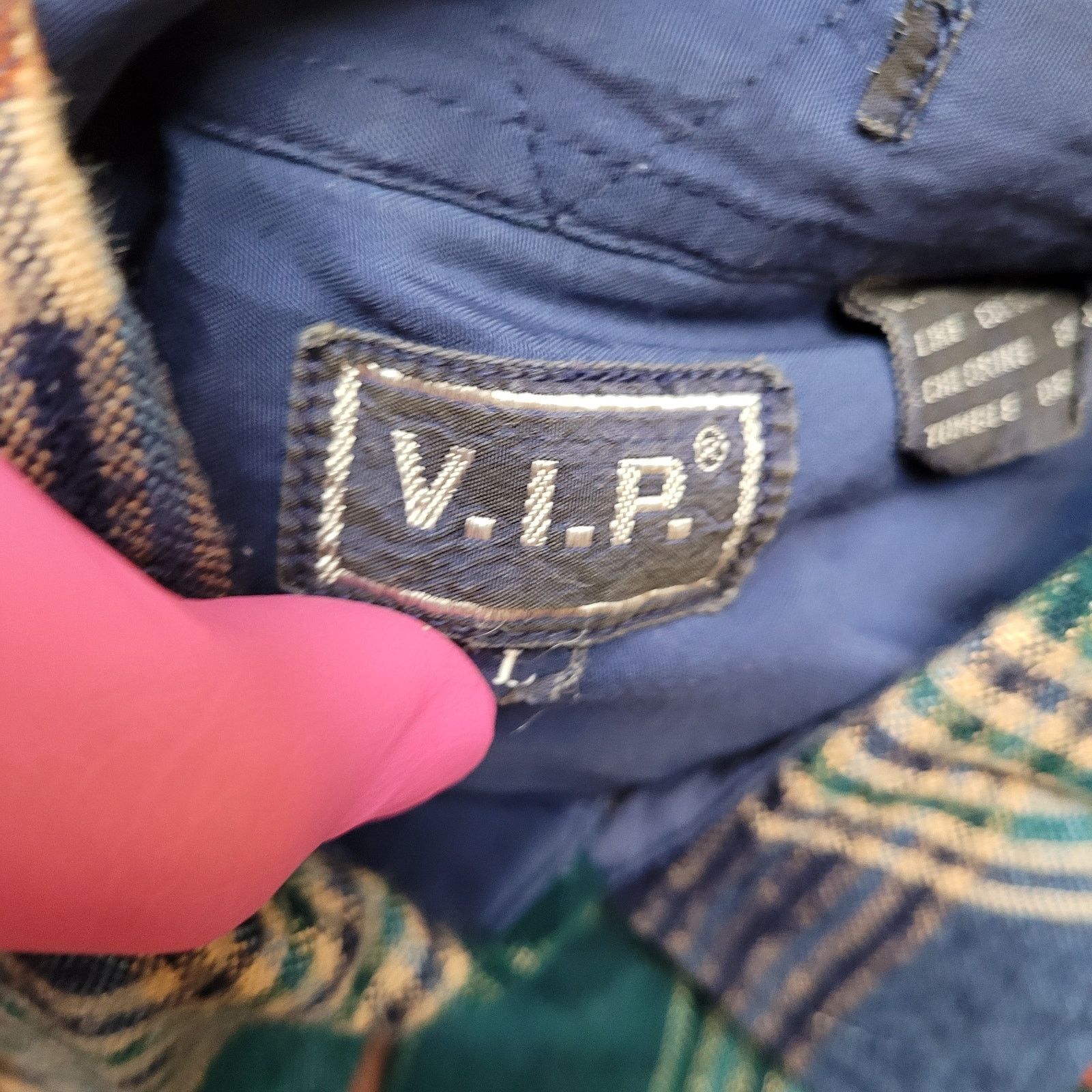 Other VTG 90s Grunge Plaid Flannel Shirt Mens 2XL Baggy Oversized Size US XXL / EU 58 / 5 - 4 Thumbnail
