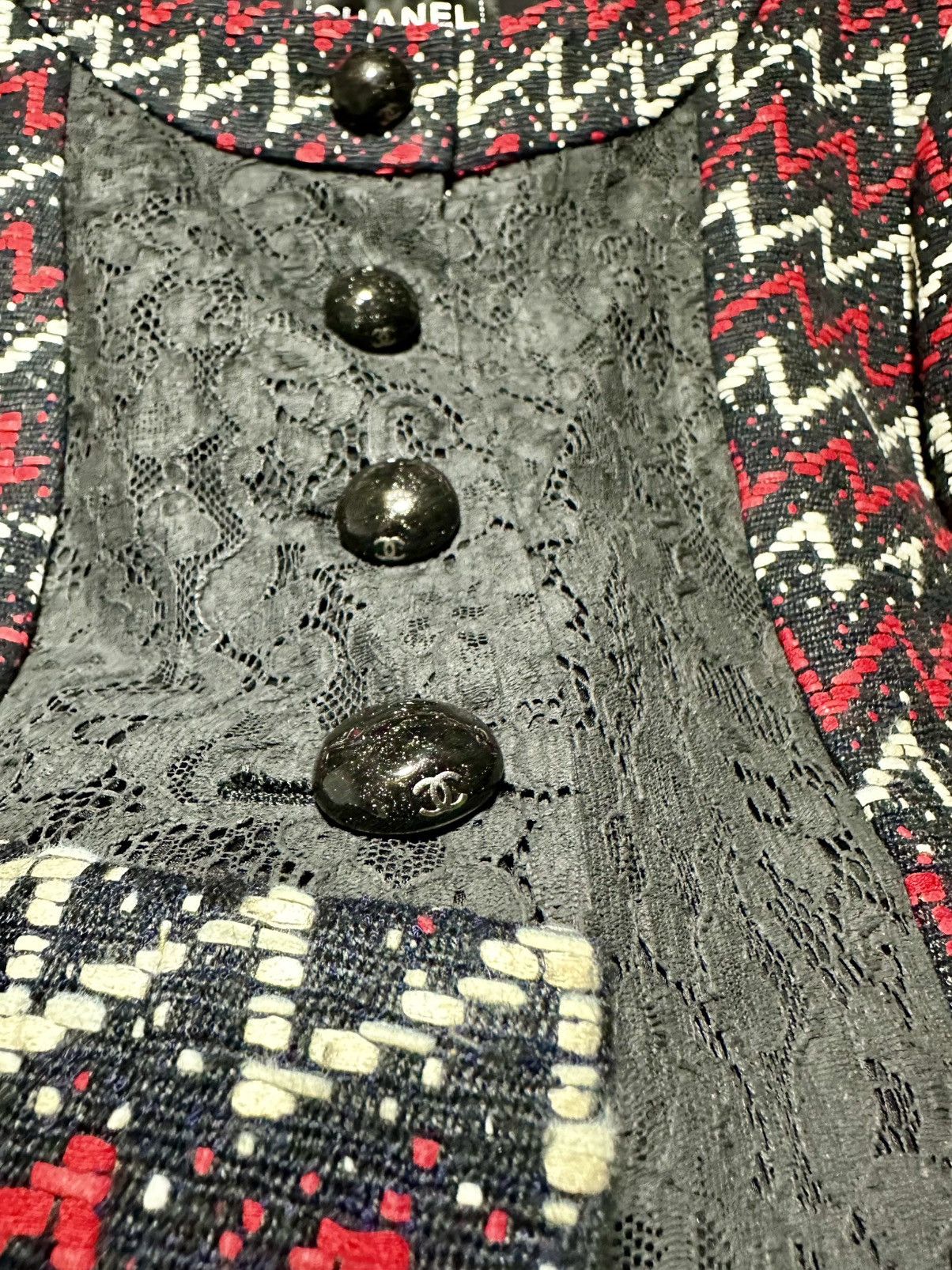 Chanel Chanel spring 2015 tweed jacket Size S / US 4 / IT 40 - 5 Thumbnail