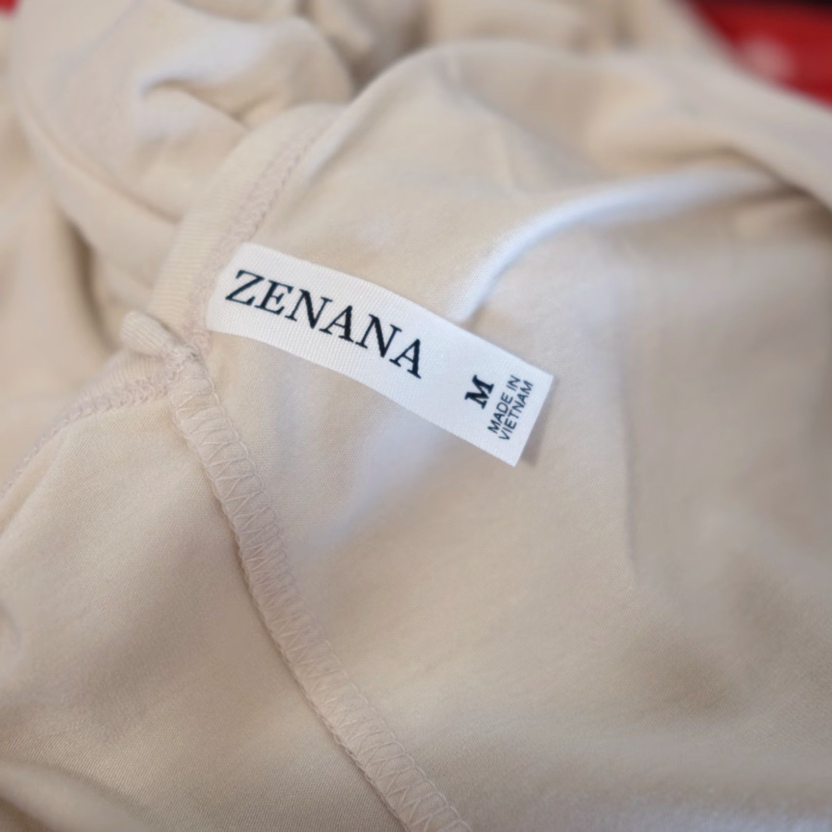 Vintage VINTAGE Nwot! Zenana Beige Cami Maxi Dress Comfy Pockets Adjustable Straps Size M Zenana Outfitters Maxi Women Beige Pockets Strap Dress 90s? Size M / US 6-8 / IT 42-44 - 6 Thumbnail