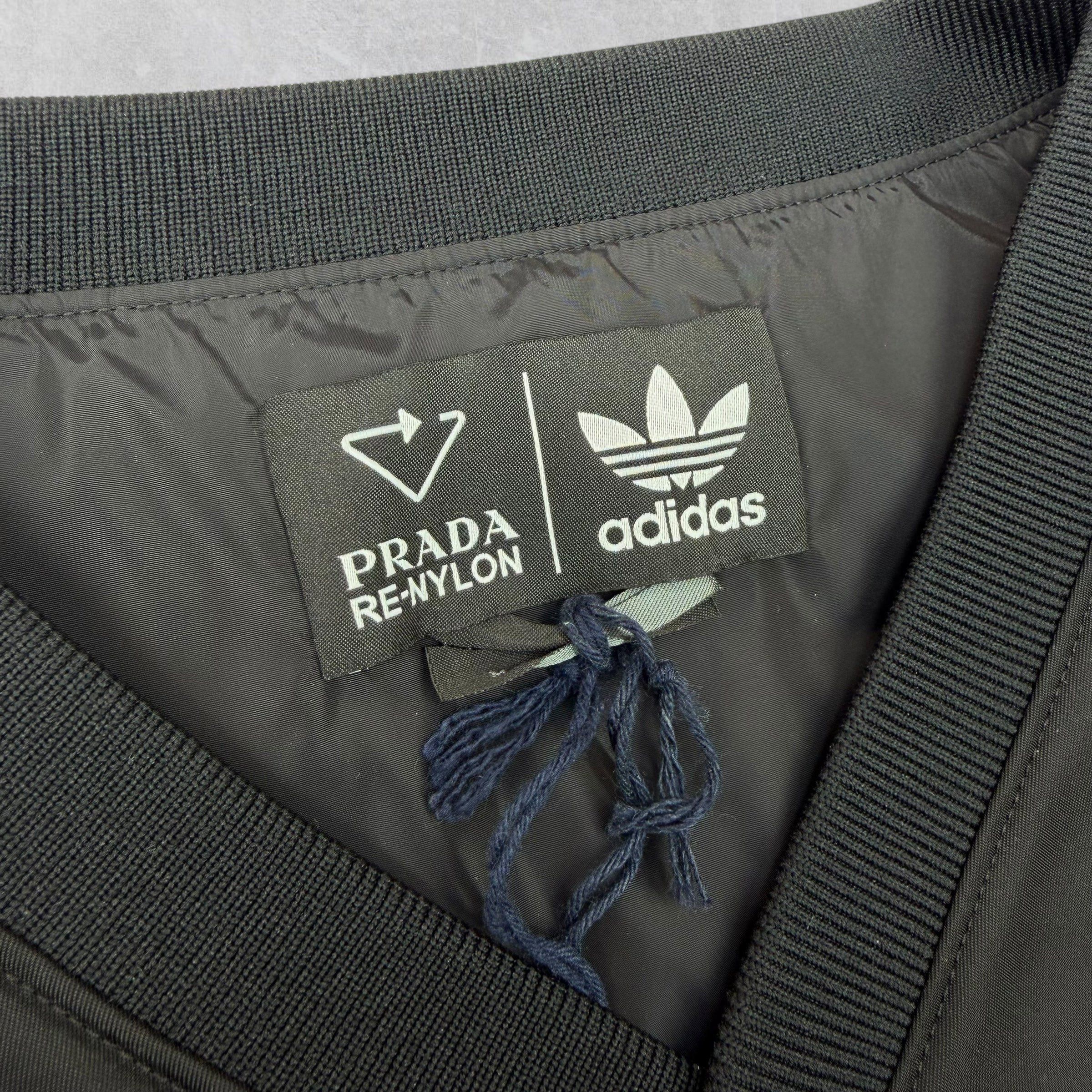 Prada Prada Adidas Re-Nylon Black Sweatshirt XL Size US XL / EU 56 / 4 - 7 Thumbnail
