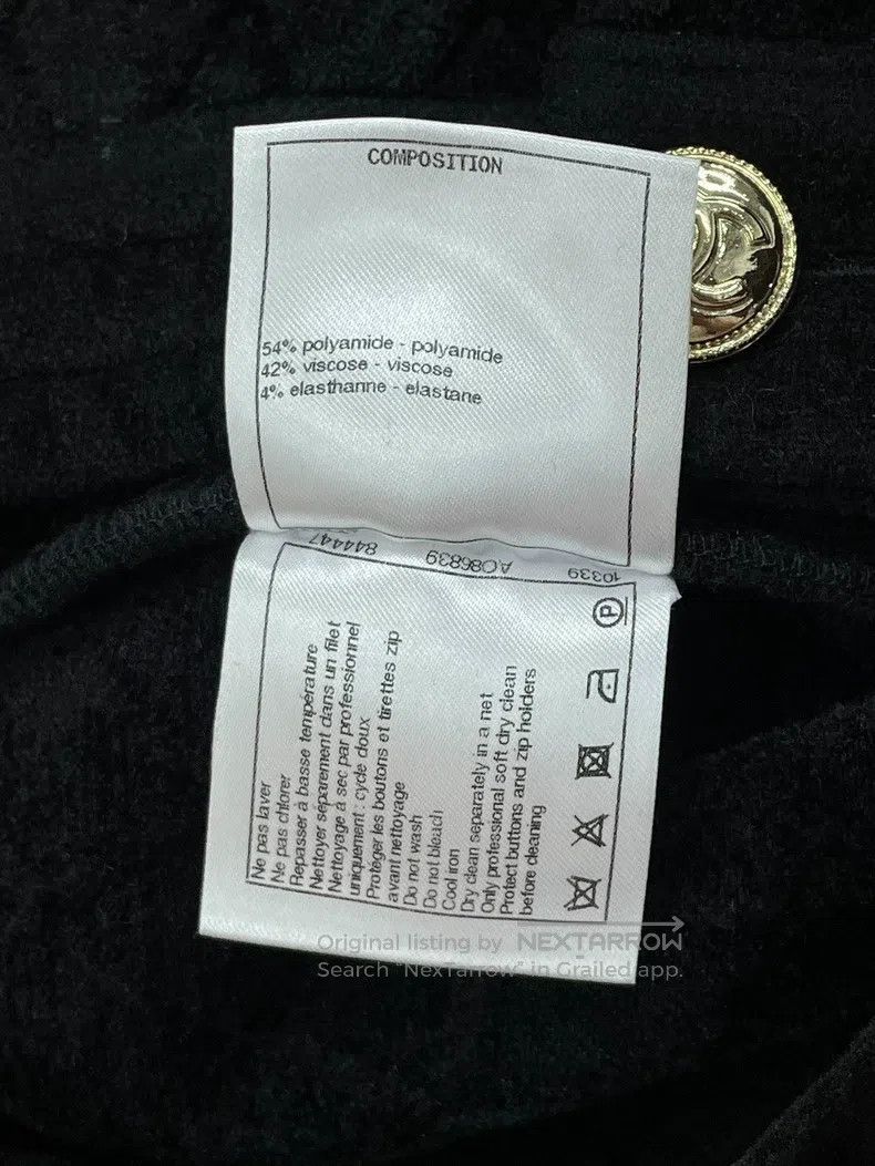 Chanel Chanel Equestrian series black diamond checkered skirt sho Size 26" / US 2 / IT 38 - 7 Thumbnail