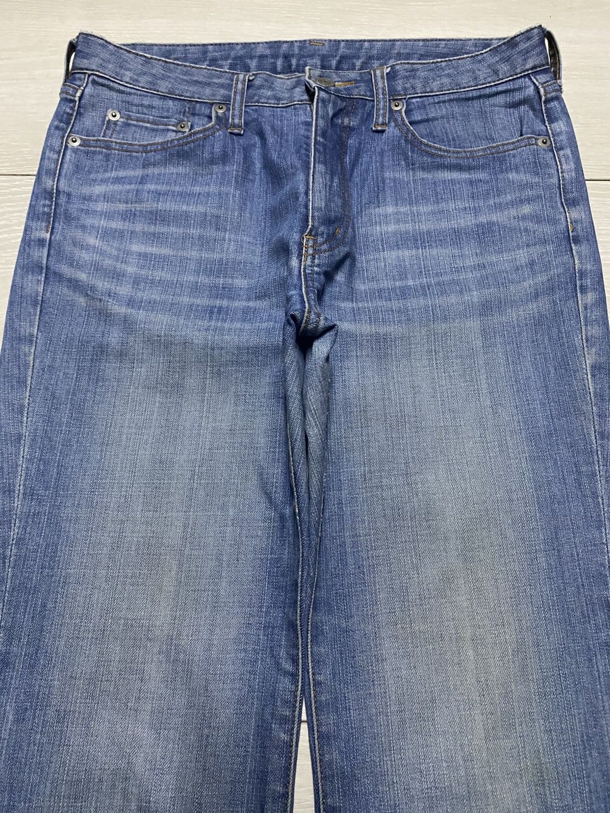 Japanese Brand Vintage Japanese Brand Uniqlo Light Wash Flare Bootcut Jeans Size US 30 / EU 46 - 3 Thumbnail