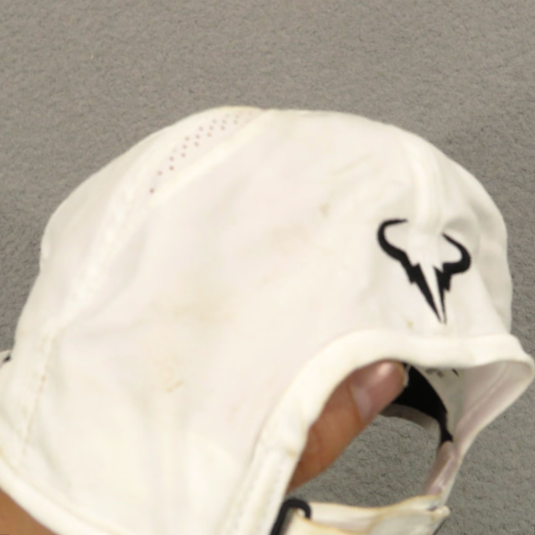 Nike VINTAGE: Nike Hat Strap Back Rafa S/M Rafael Nadal 2018 French Open Roland Garros Dri Fit Size ONE SIZE - 6 Thumbnail