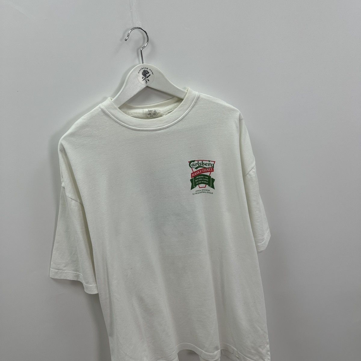 Vintage Vintage 90s Carslberg Basketball Promo Sponsor tee y2k hype Size US XL / EU 56 / 4 - 6 Thumbnail