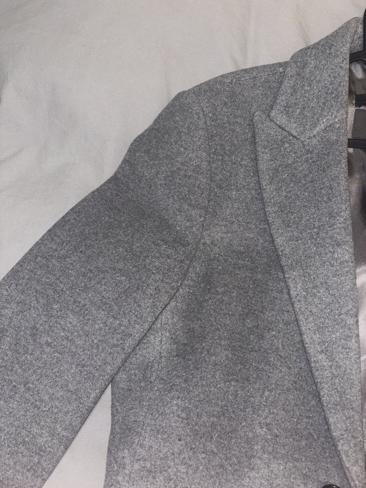 Other HiSO Men’s Wool Trench Coat - Canada 42 (US ~M-L) - Grey Size US L / EU 52-54 / 3 - 11 Thumbnail