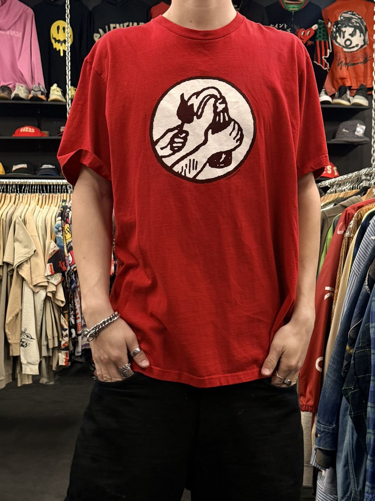 Supreme Supreme Molotov Tee Size US L / EU 52-54 / 3 - 1 Thumbnail