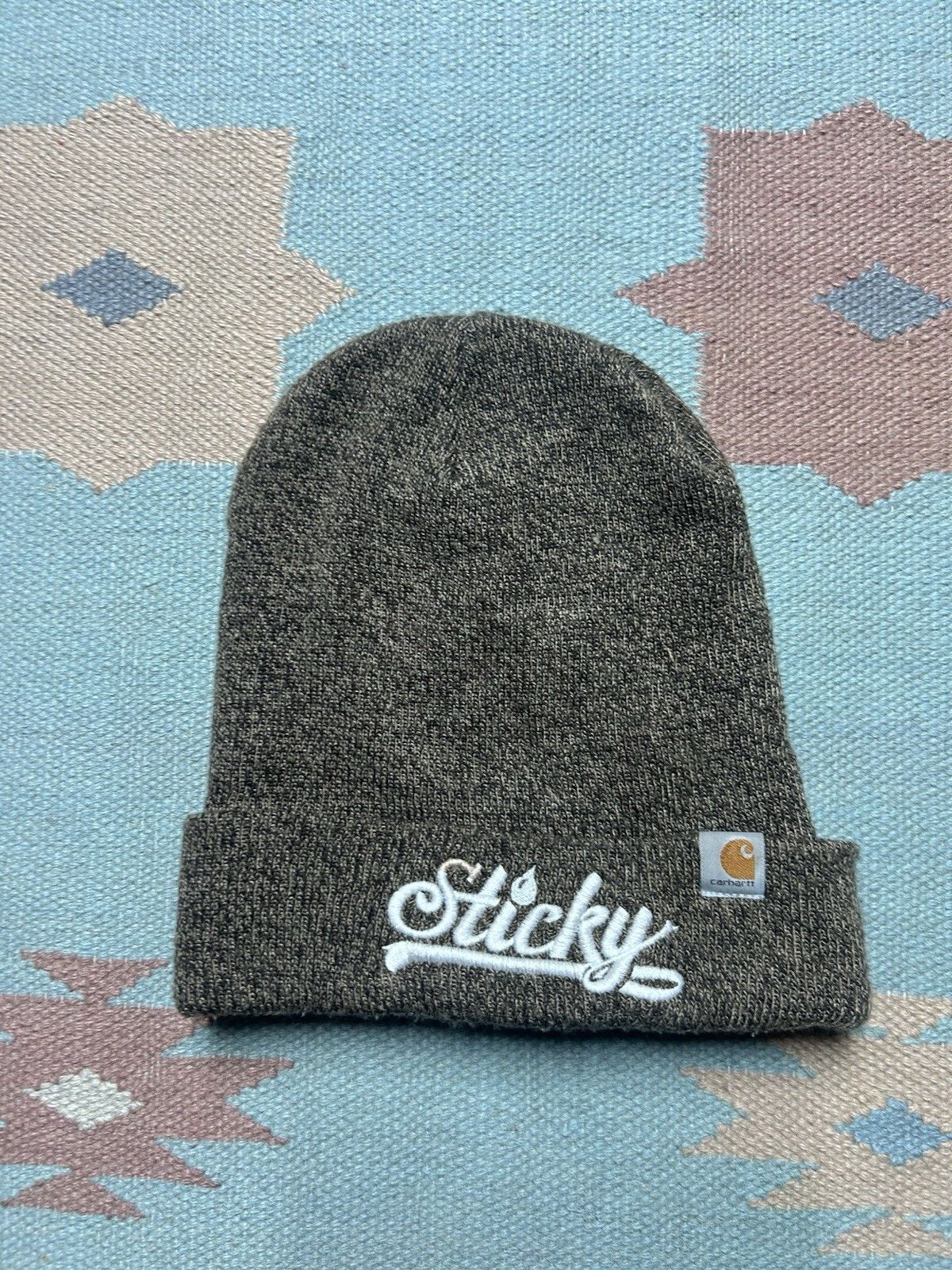 Carhartt Carhartt knit beanie Sticky weed dispensary Michigan OSFA Size ONE SIZE - 2 Thumbnail