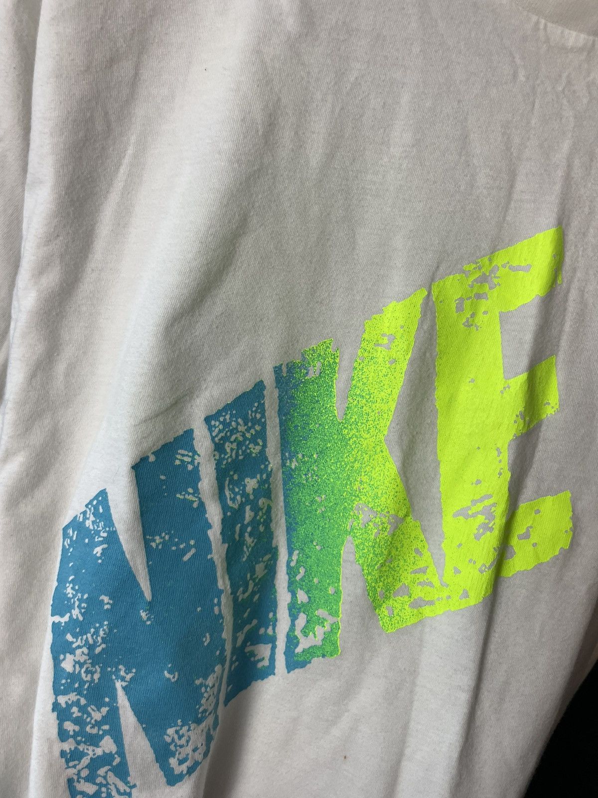 Nike × Vintage Vintage Nike 3D Tee Shirts Big Swoosh Logo Y2k Style Size US L / EU 52-54 / 3 - 2 Thumbnail