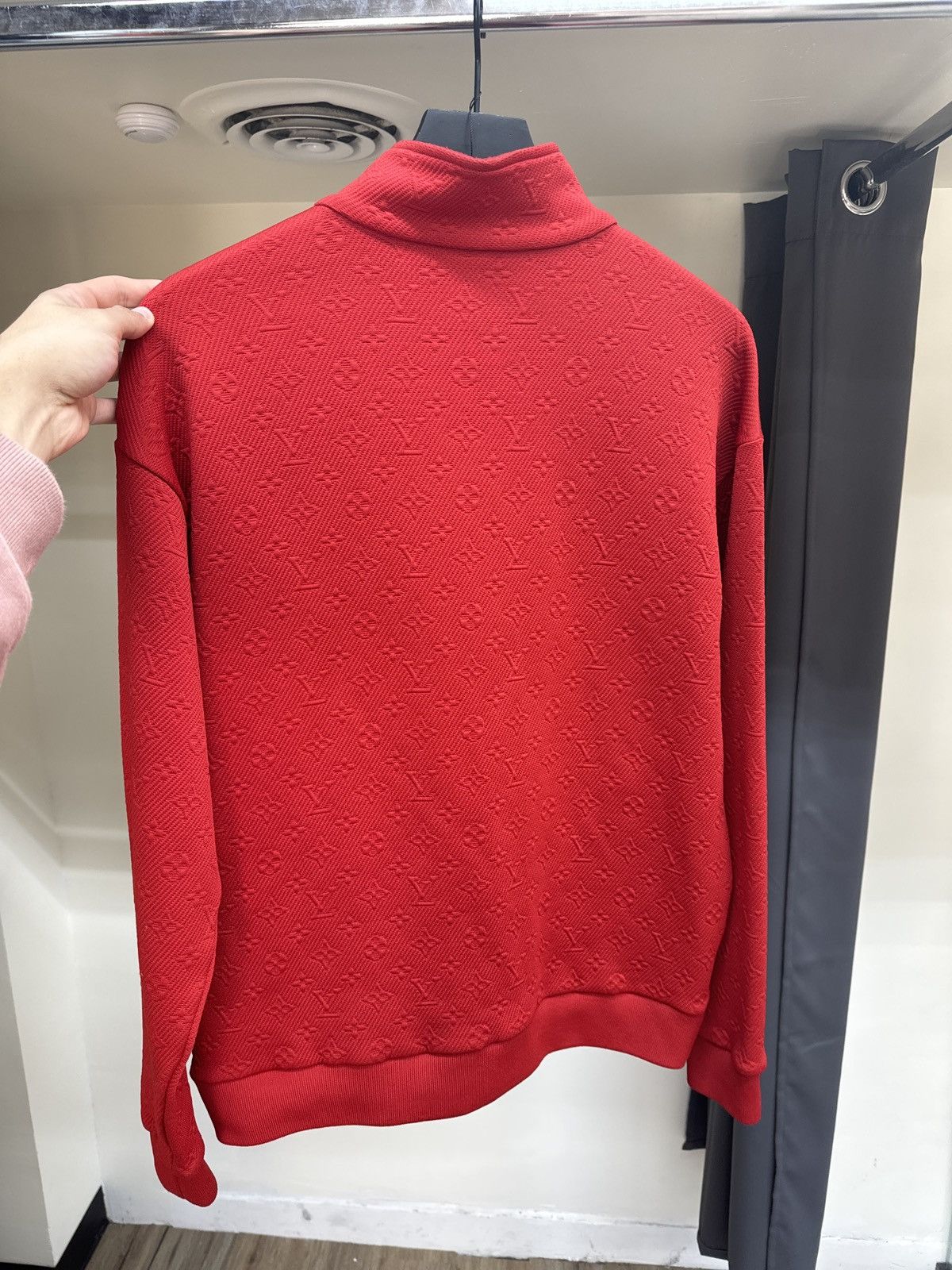 Louis Vuitton Louis Vuitton Monogram Red Zip Up Size US L / EU 52-54 / 3 - 6 Thumbnail