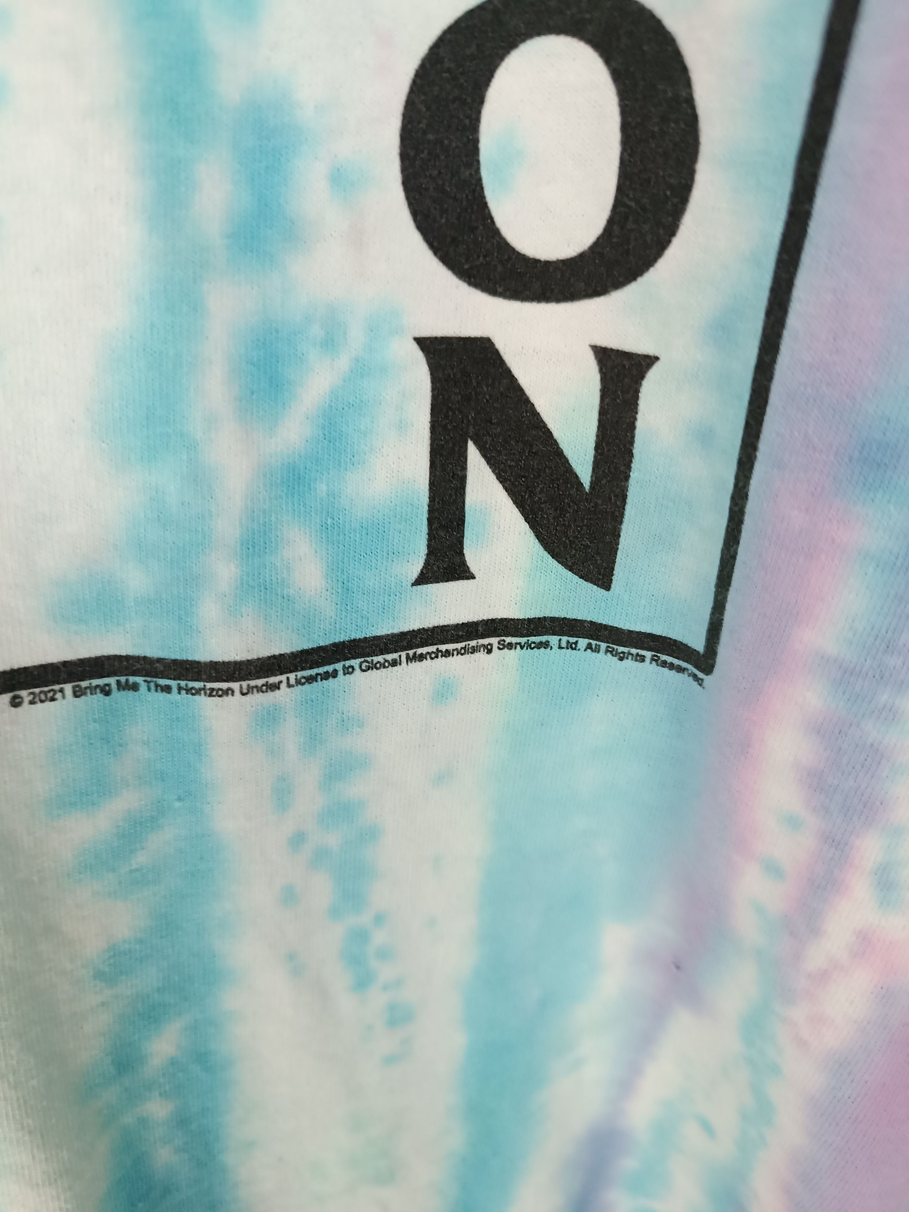 Band Tees VINTAGE BRING ME THE HORIZON TIE DYE TS architects dillinger Size US L / EU 52-54 / 3 - 5 Thumbnail