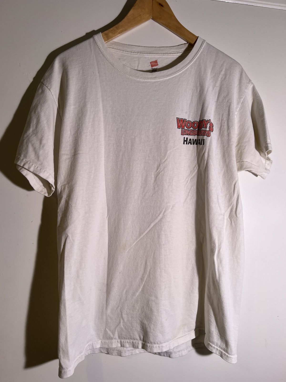 Vintage Y2K 2000’s VTG Vintage Woody’s Longboards Hawaii Retro Shirt Size US M / EU 48-50 / 2 - 2 Thumbnail